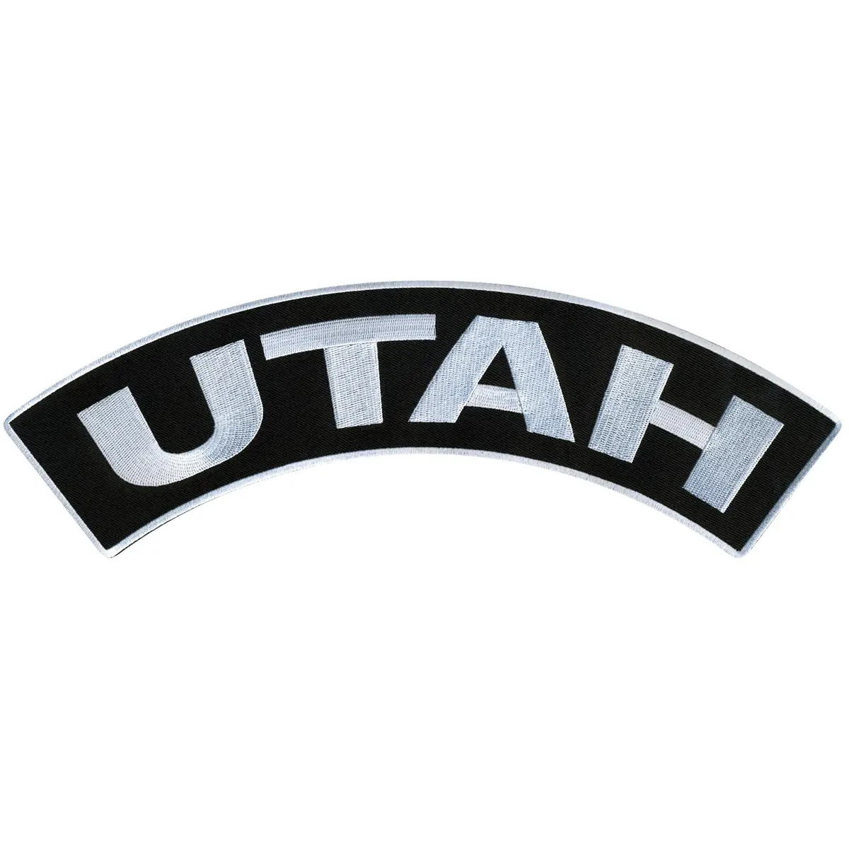 Utah 12” X 3” Top Rocker Patch 1