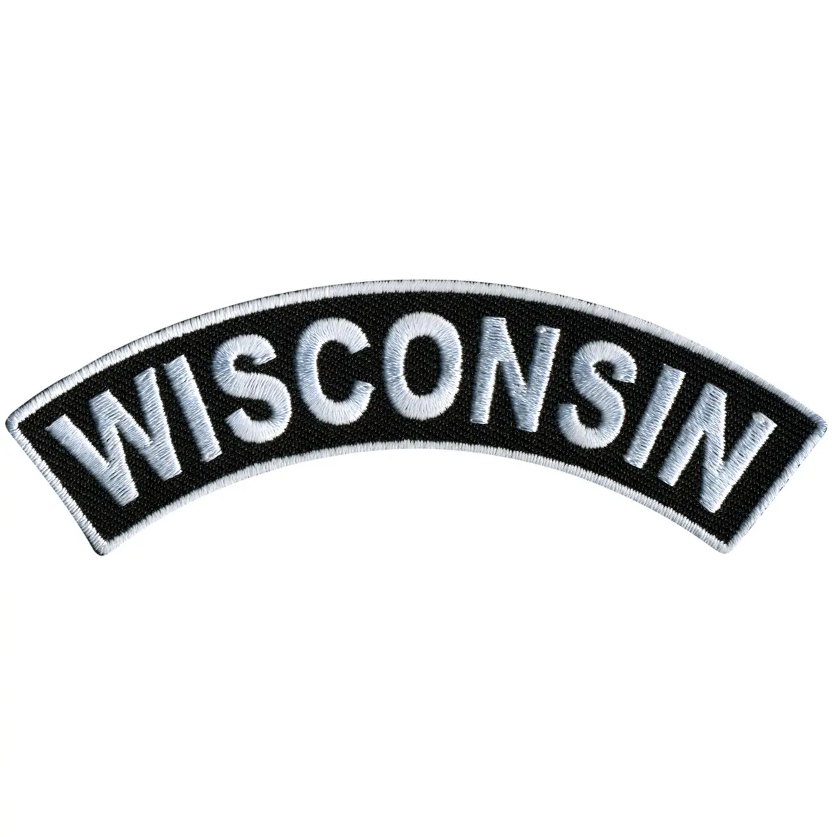 Wisconsin 4” X 1” Top Rocker Patch 1