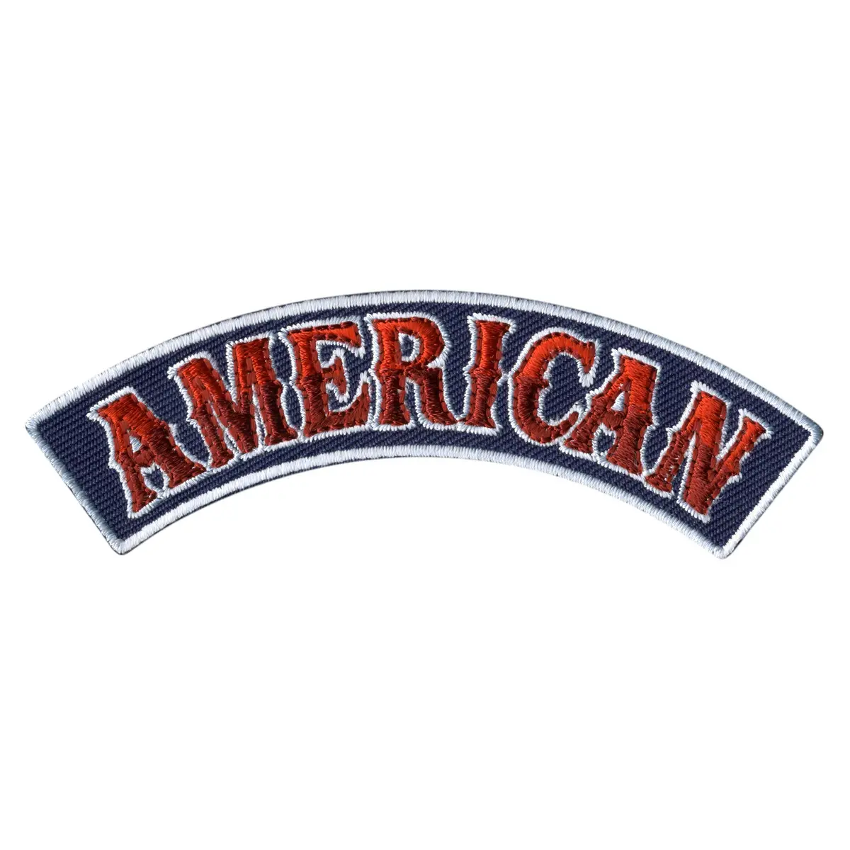 American 4” X 1” Top Rocker Patch 1