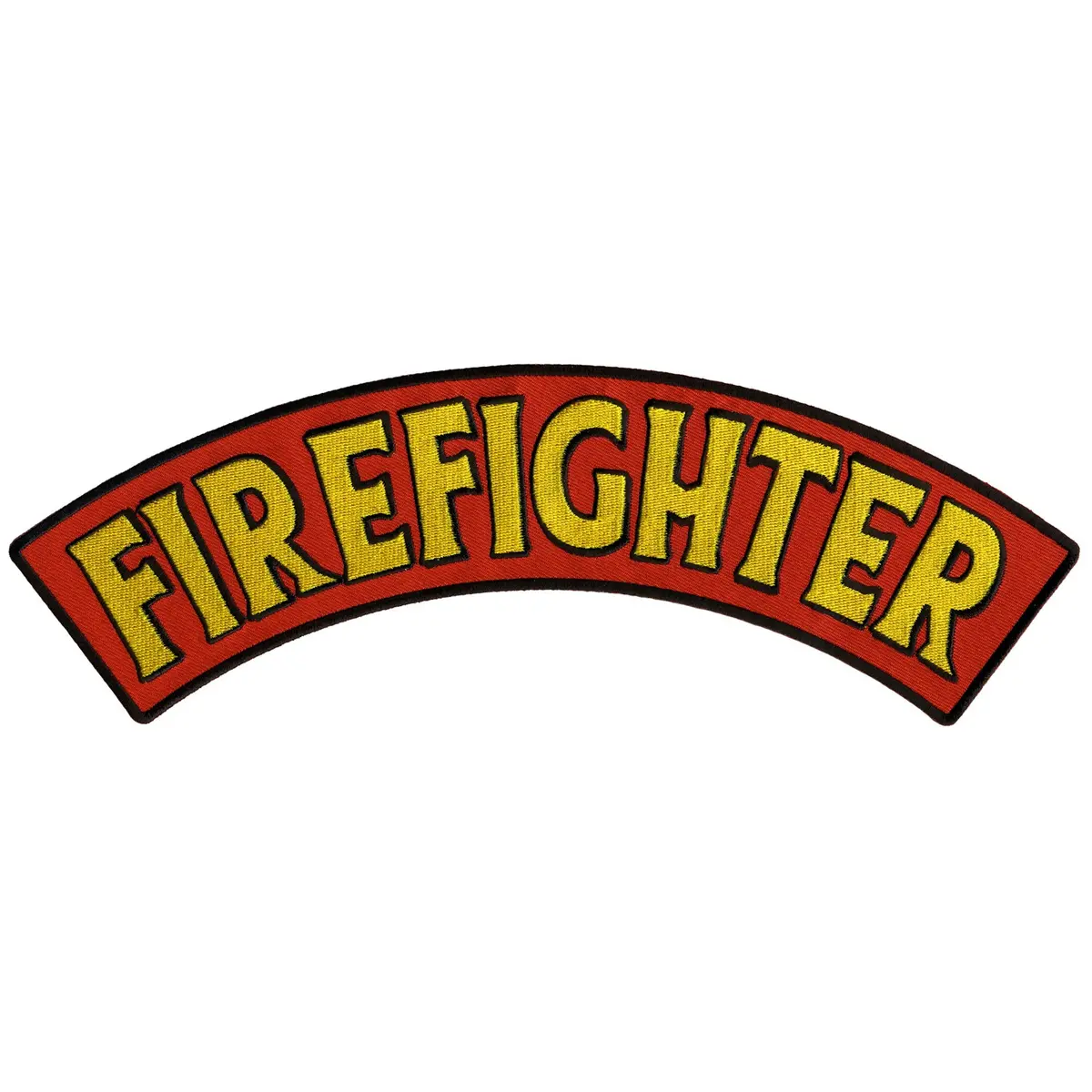 Firefighter 12” X 3” Top Rocker Patch 1