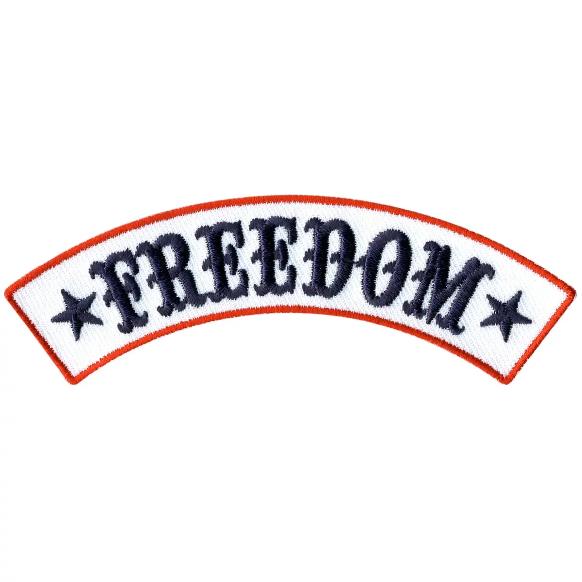 Freedom 4” X 1” Top Rocker Patch 1
