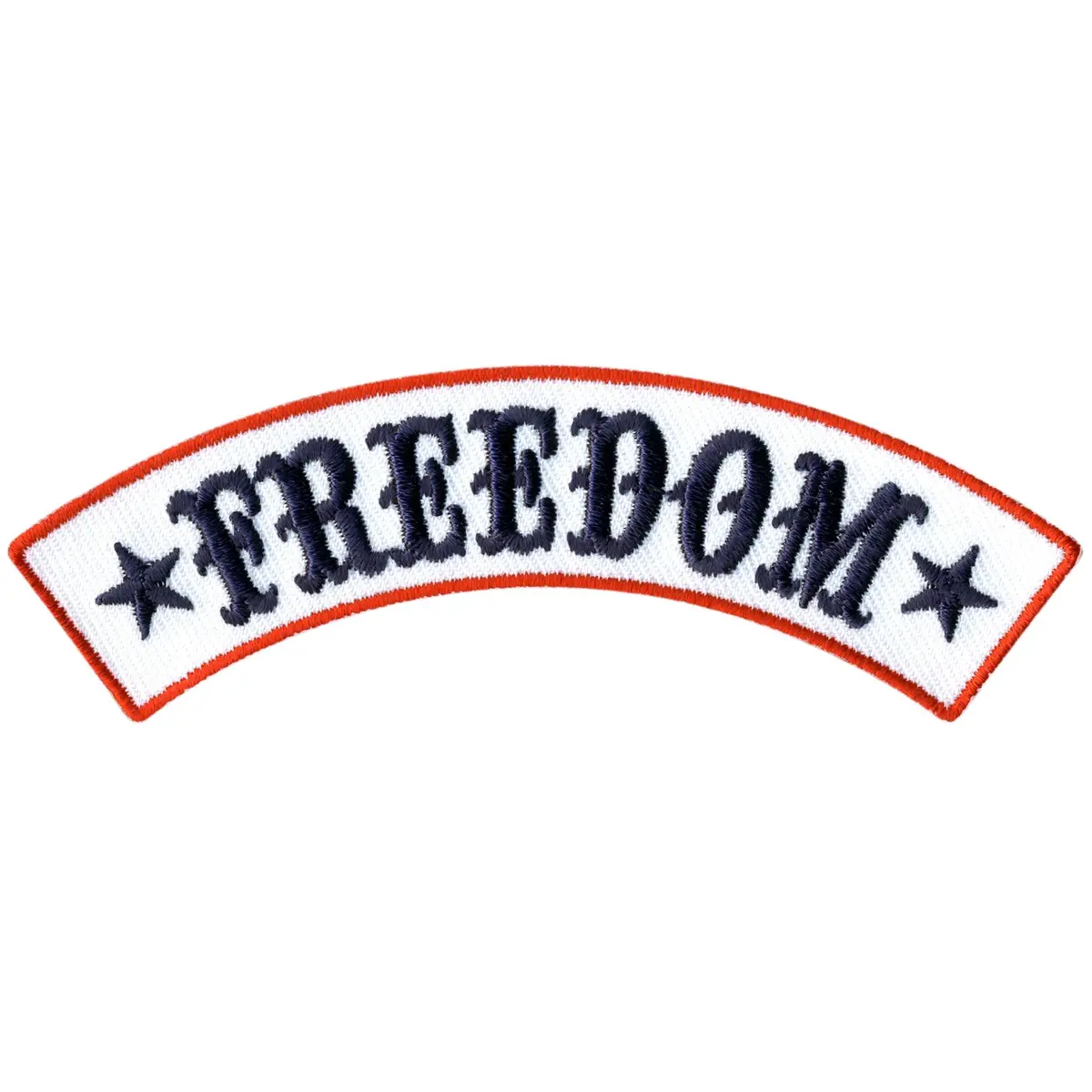 Freedom 12” X 3” Top Rocker Patch 1