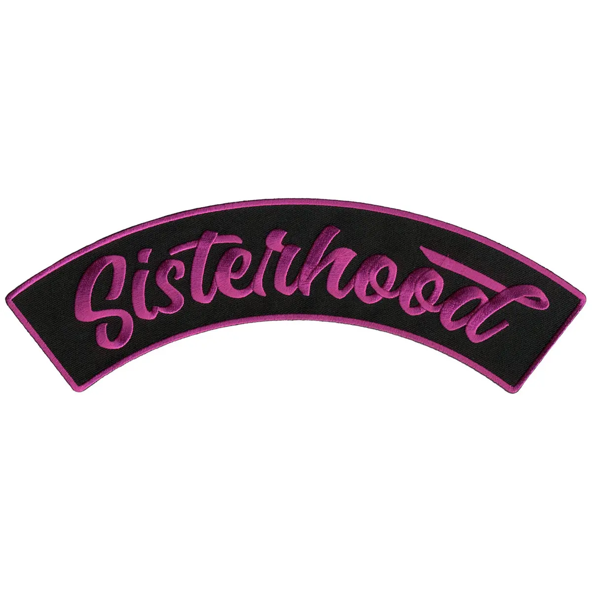 Sisterhood 10” X 2” Top Rocker Patch 1