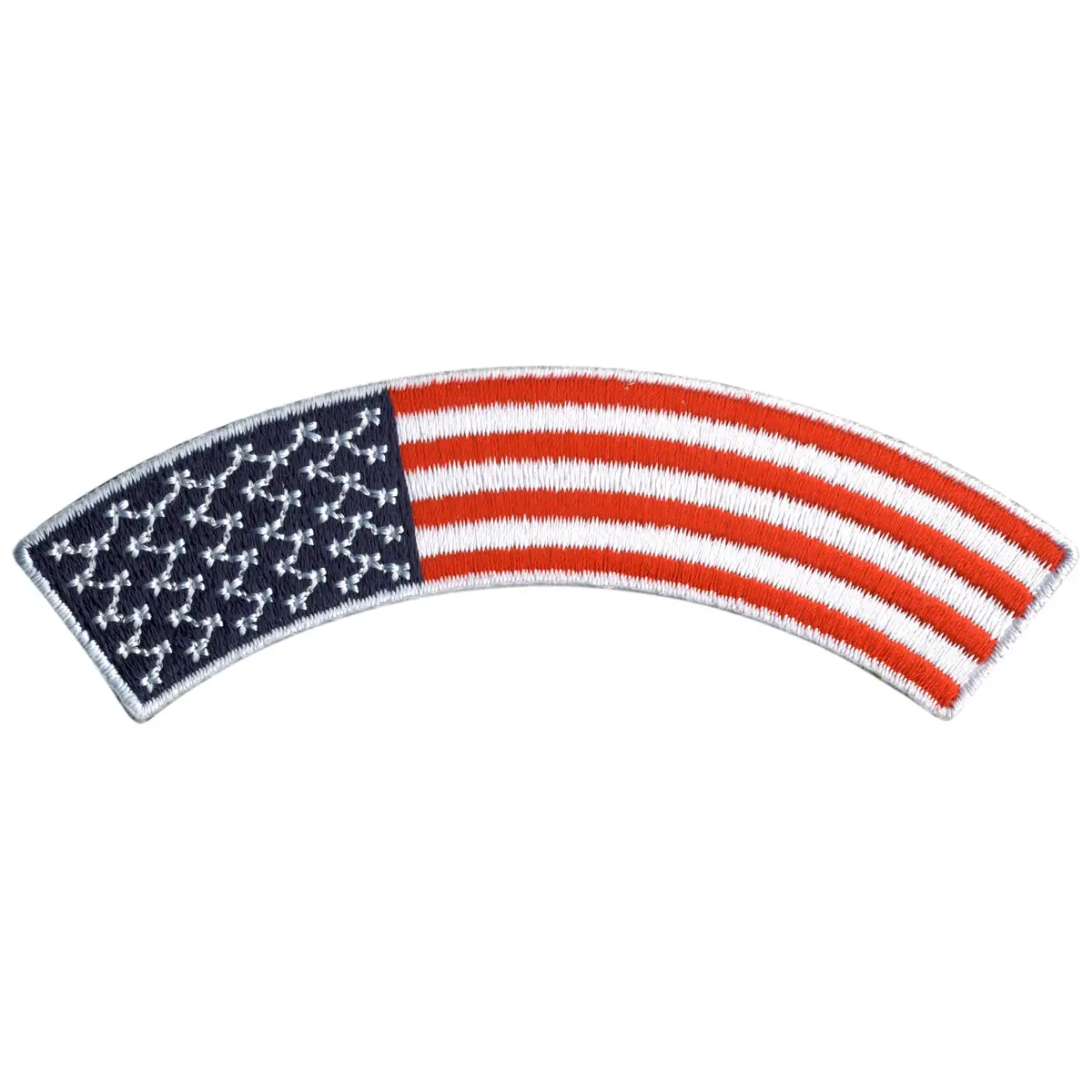 American Flag 4” X 1” Top Rocker Patch 1