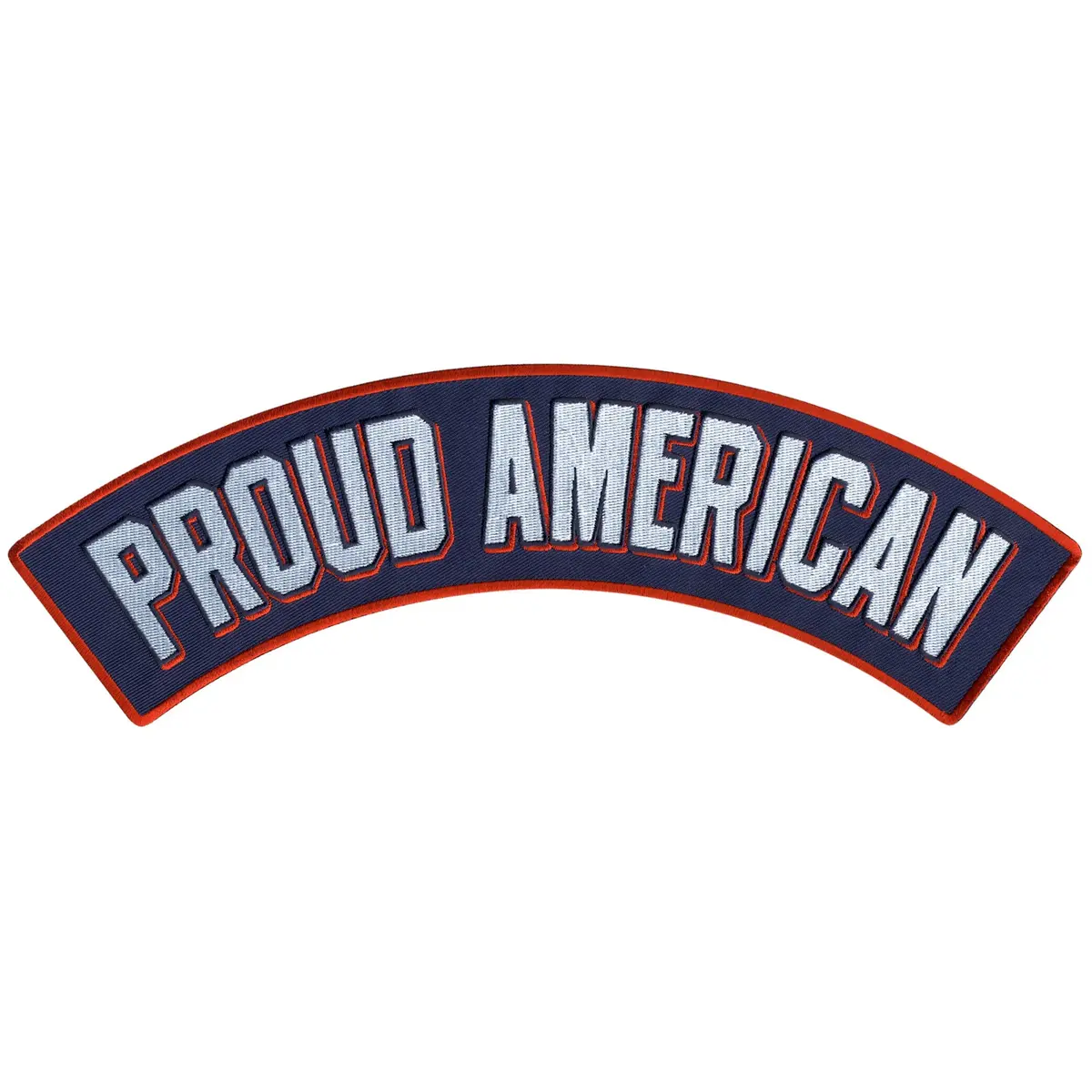 Proud American 12” X 3” Top Rocker Patch 1