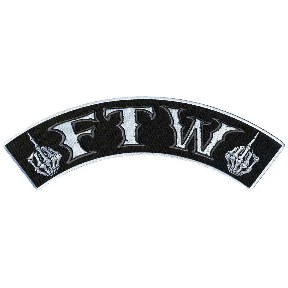 Ftw 12" X 3" Top Rocker Patch 1