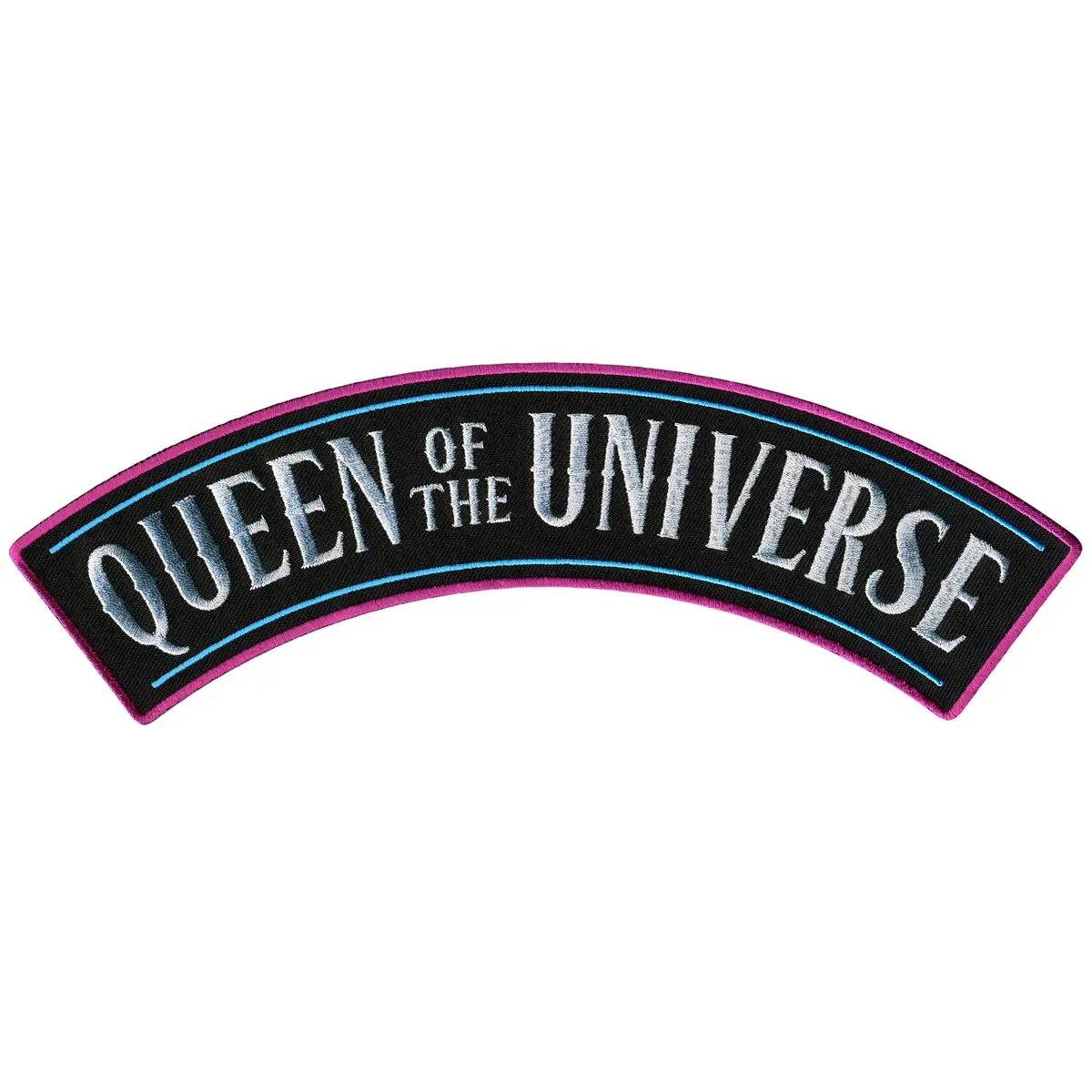 Queen Of The Universe 10" X 2" Top Rocker Patch 1