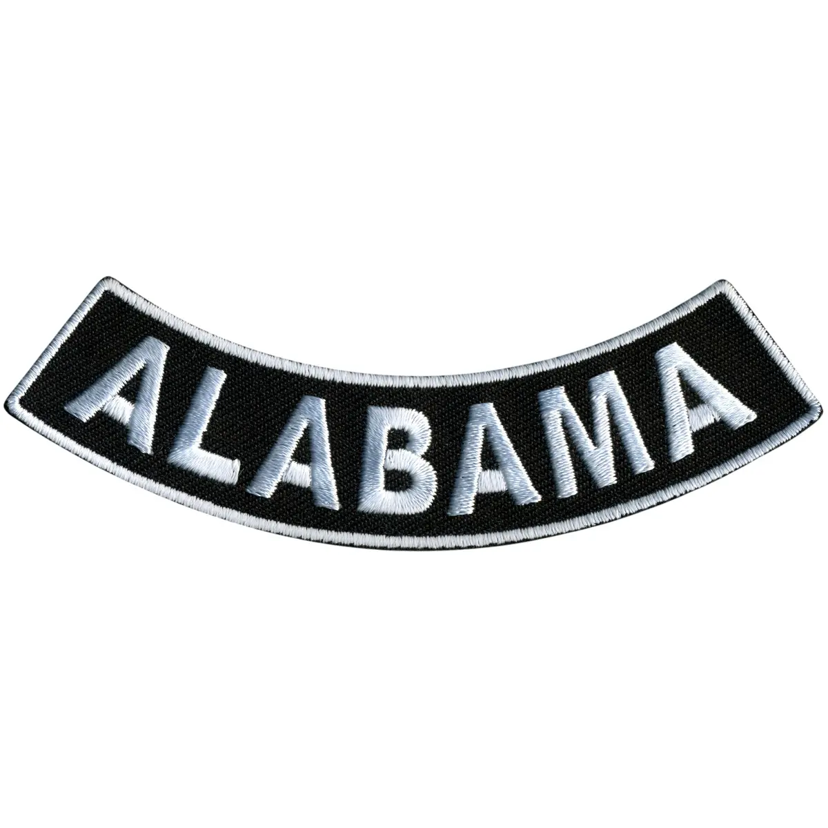 Alabama 4” X 1” Bottom Rocker Patch 1