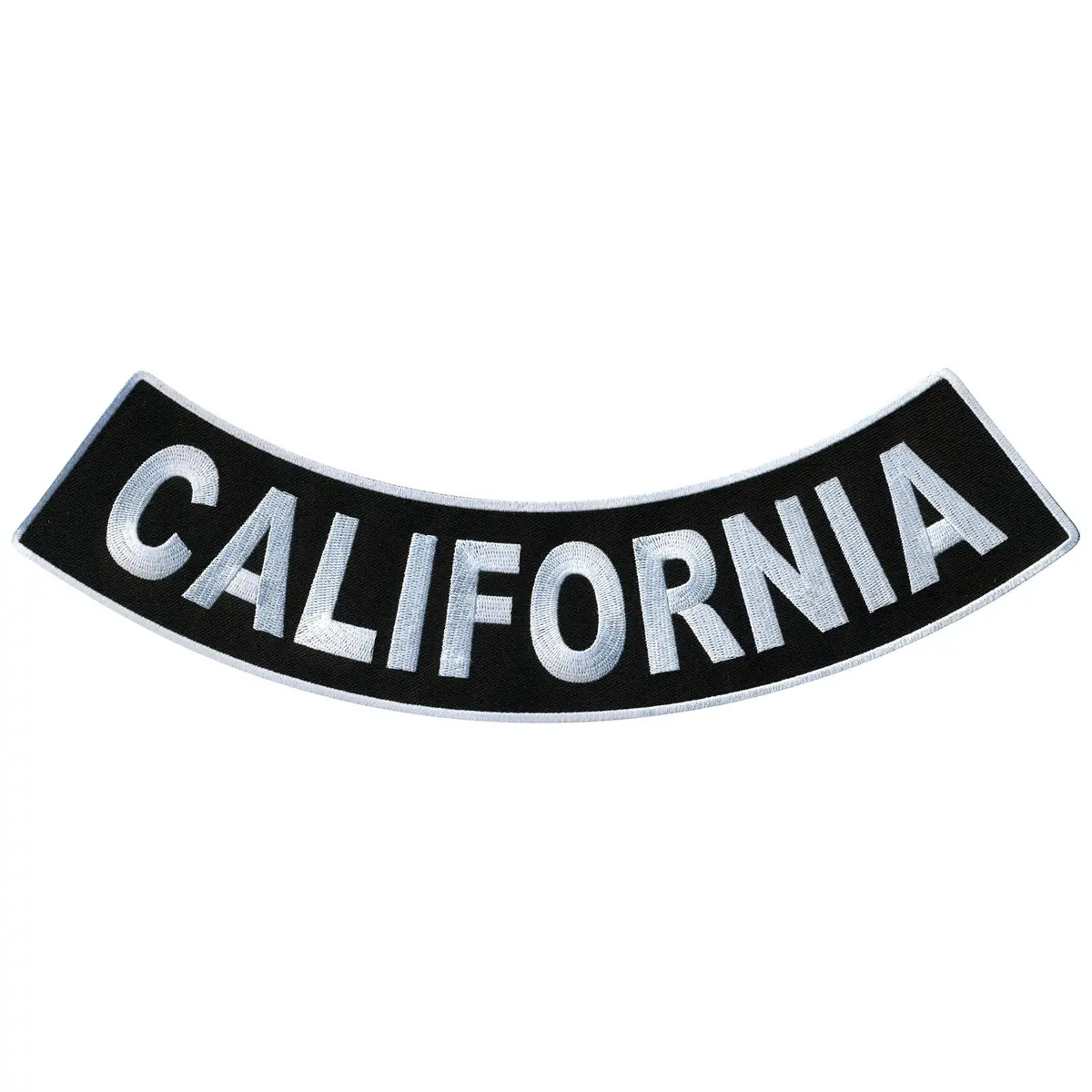 California 12” X 3” Bottom Rocker Patch 1