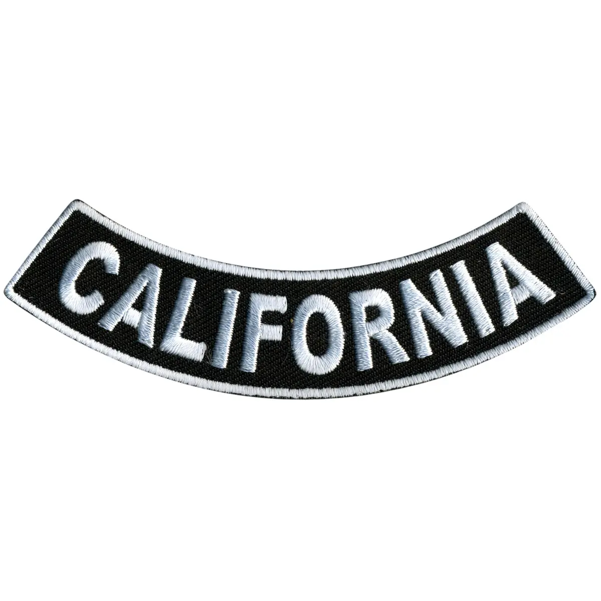 California 4” X 1” Bottom Rocker Patch 1