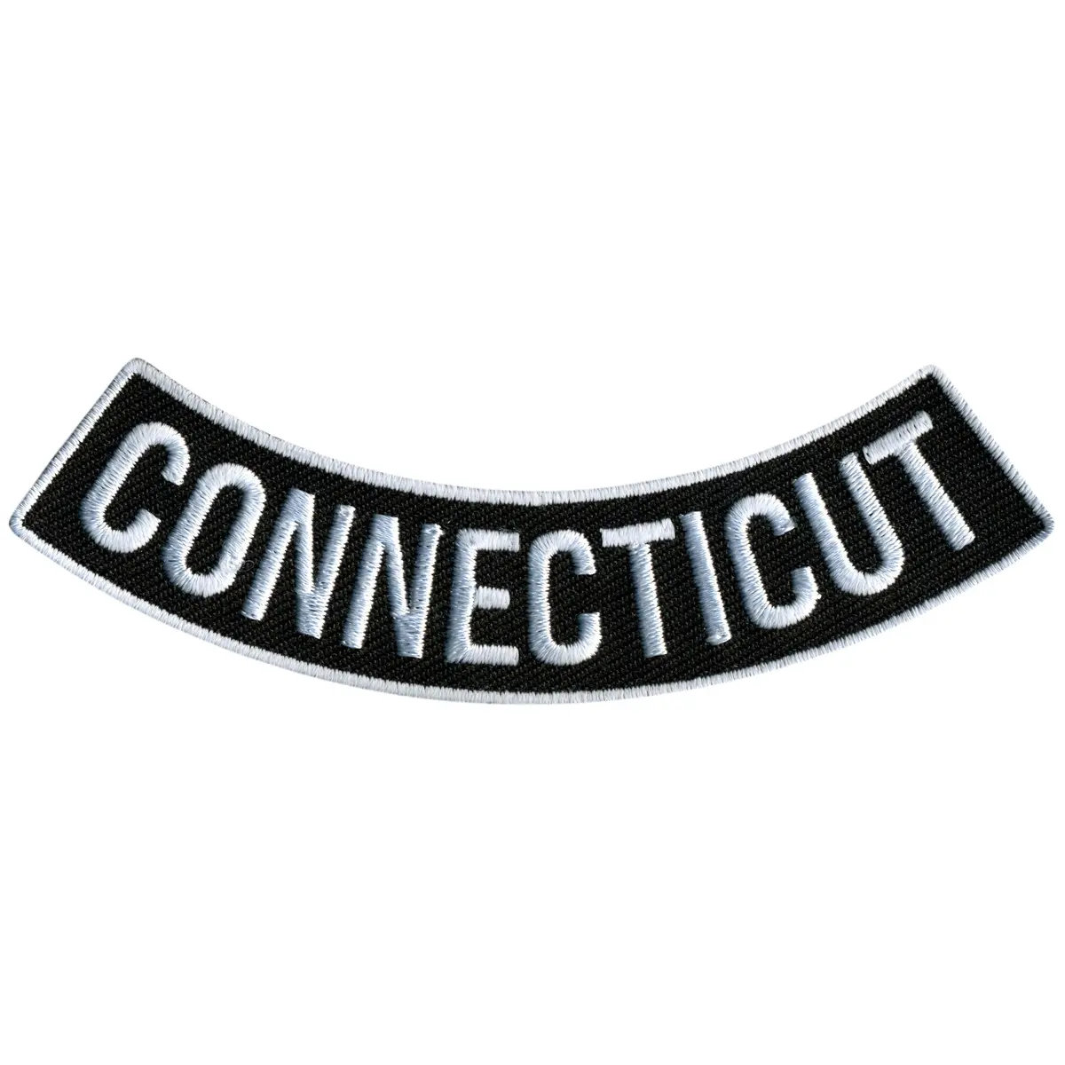 Connecticut 4” X 1” Bottom Rocker Patch 1