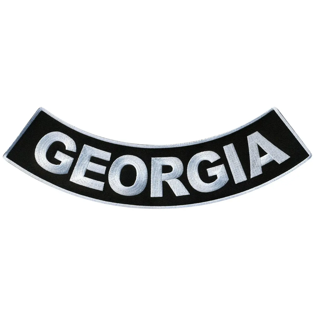Georgia 12” X 3” Bottom Rocker Patch 1