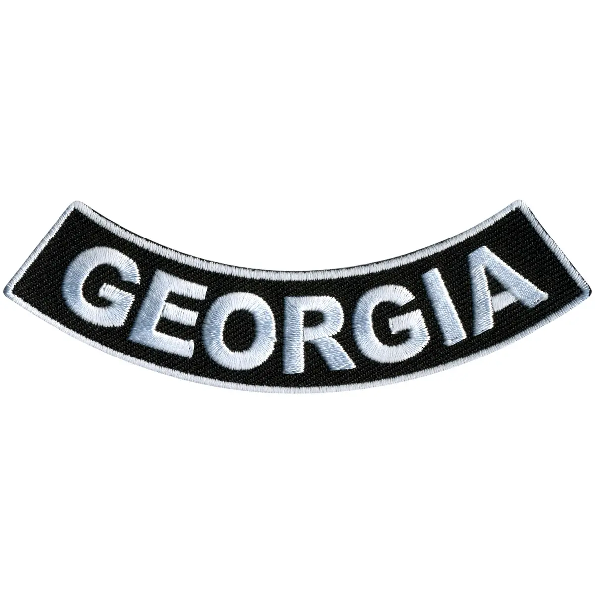 Georgia 4” X 1” Bottom Rocker Patch 1