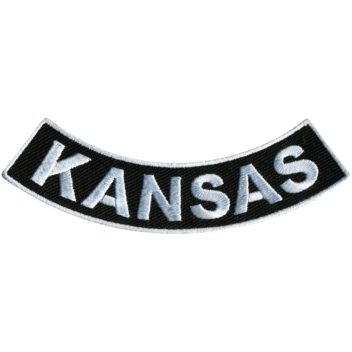 Kansas 4” X 1” Bottom Rocker Patch 1