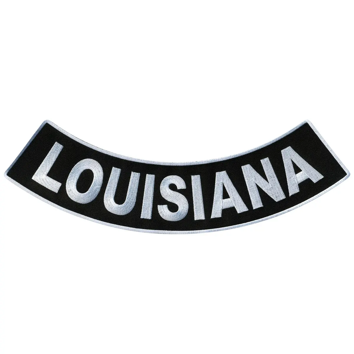 Louisiana 12” X 3” Bottom Rocker Patch 1