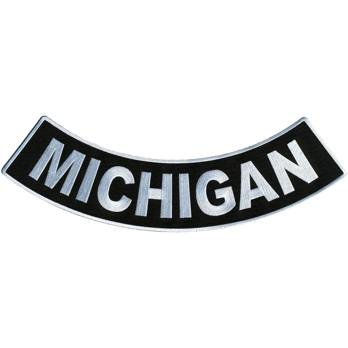 Michigan 12” X 3” Bottom Rocker Patch 1