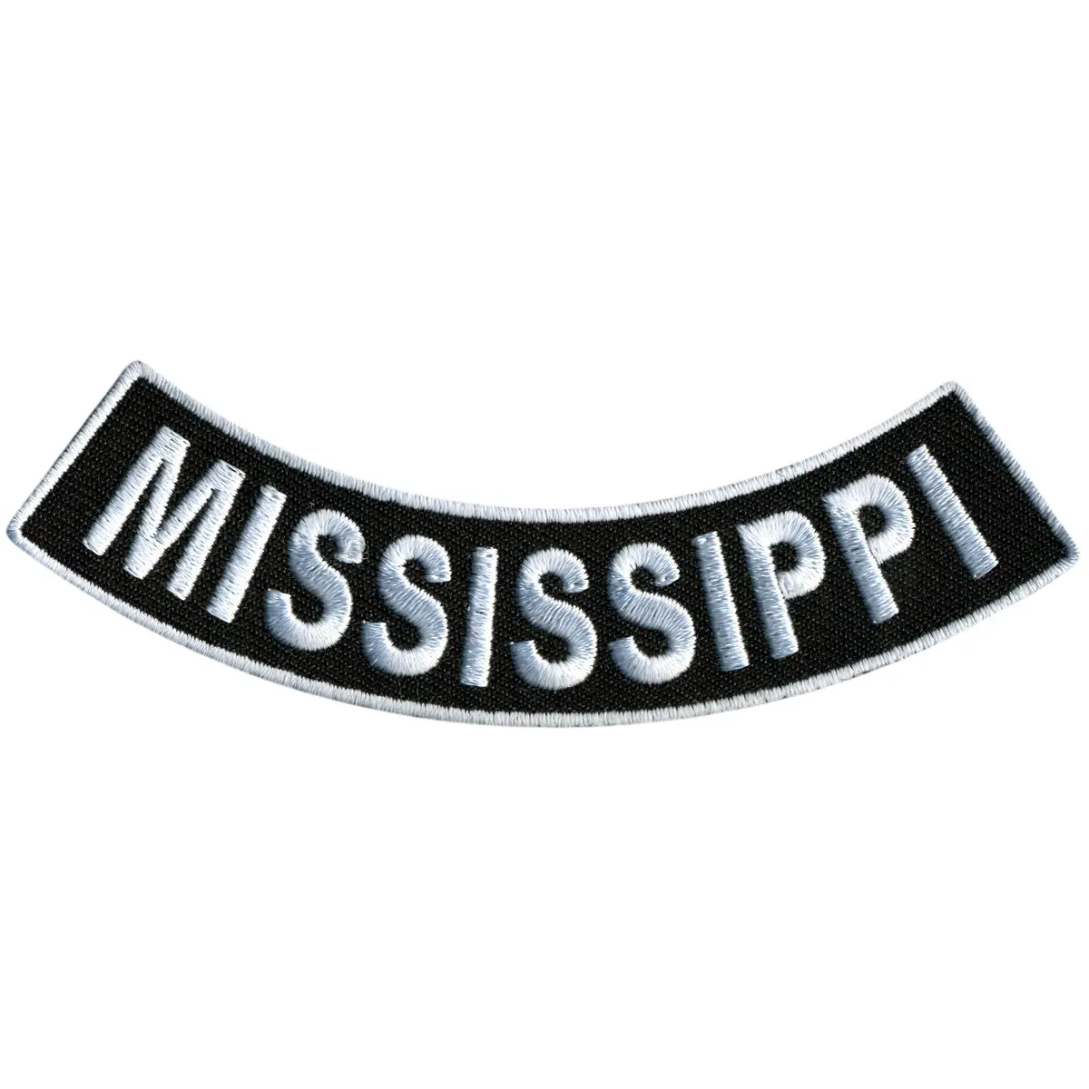 Mississippi 4” X 1” Bottom Rocker Patch 1