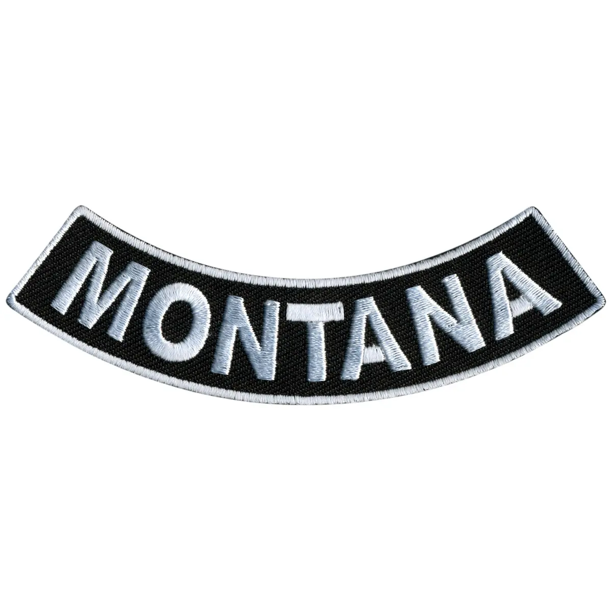 Montana 4” X 1” Bottom Rocker Patch 1