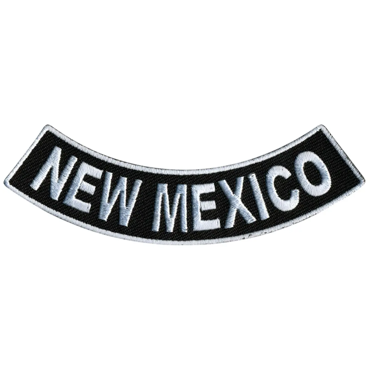 New Mexico 4” X 1” Bottom Rocker Patch 1
