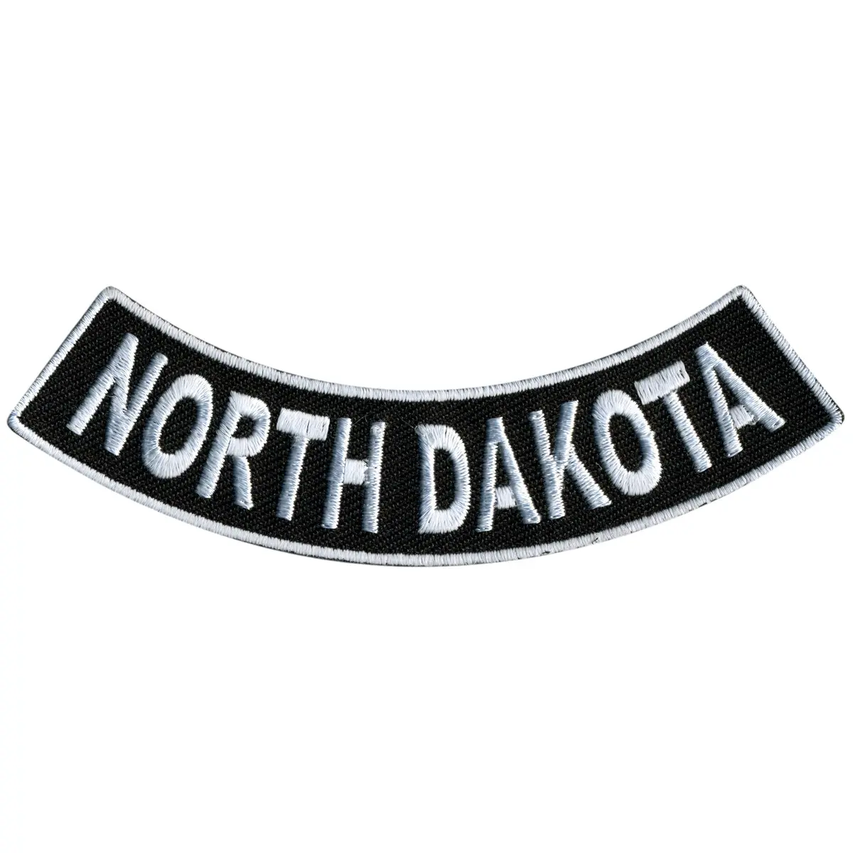 North Dakota 4” X 1” Bottom Rocker Patch 1