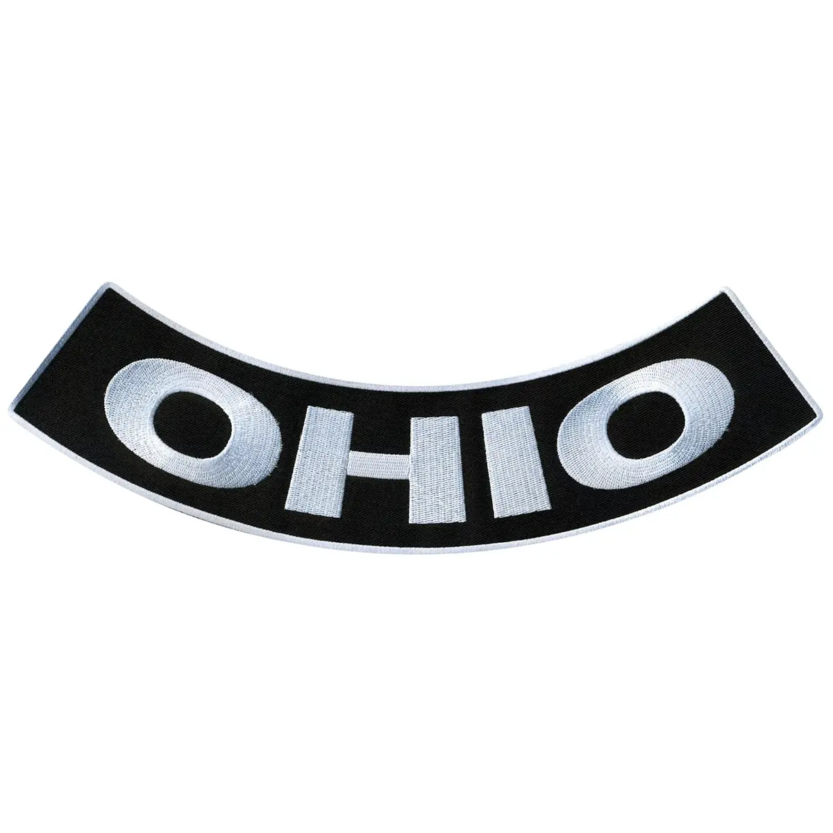 Ohio 12” X 3” Bottom Rocker Patch 1