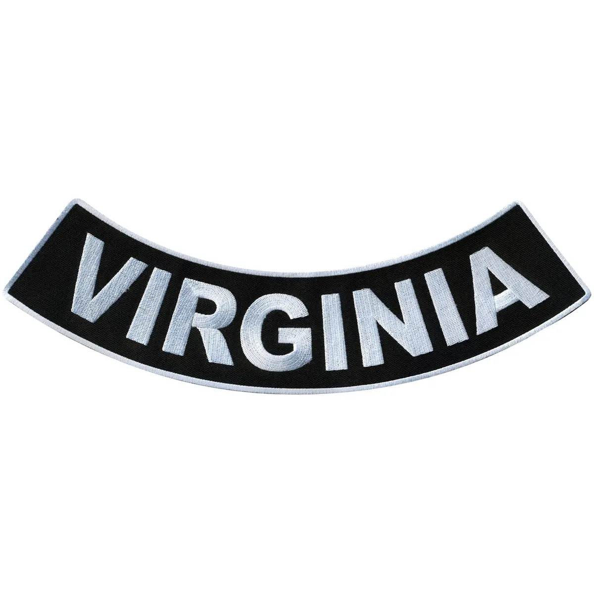 Virginia 12” X 3” Bottom Rocker Patch 1