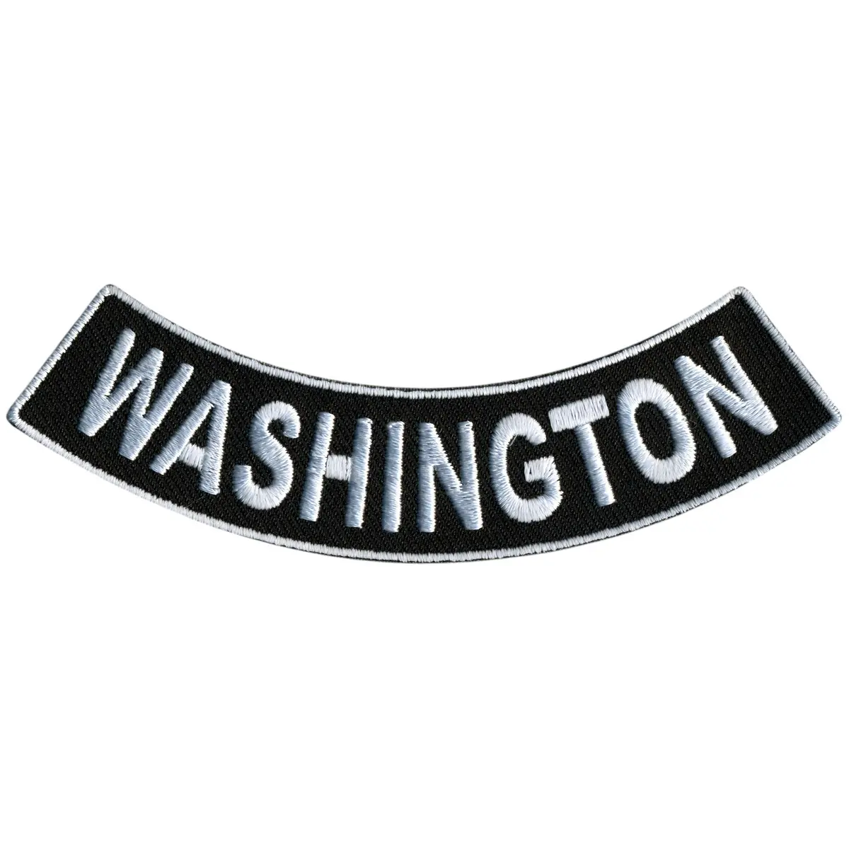 Washington 4” X 1” Bottom Rocker Patch 1