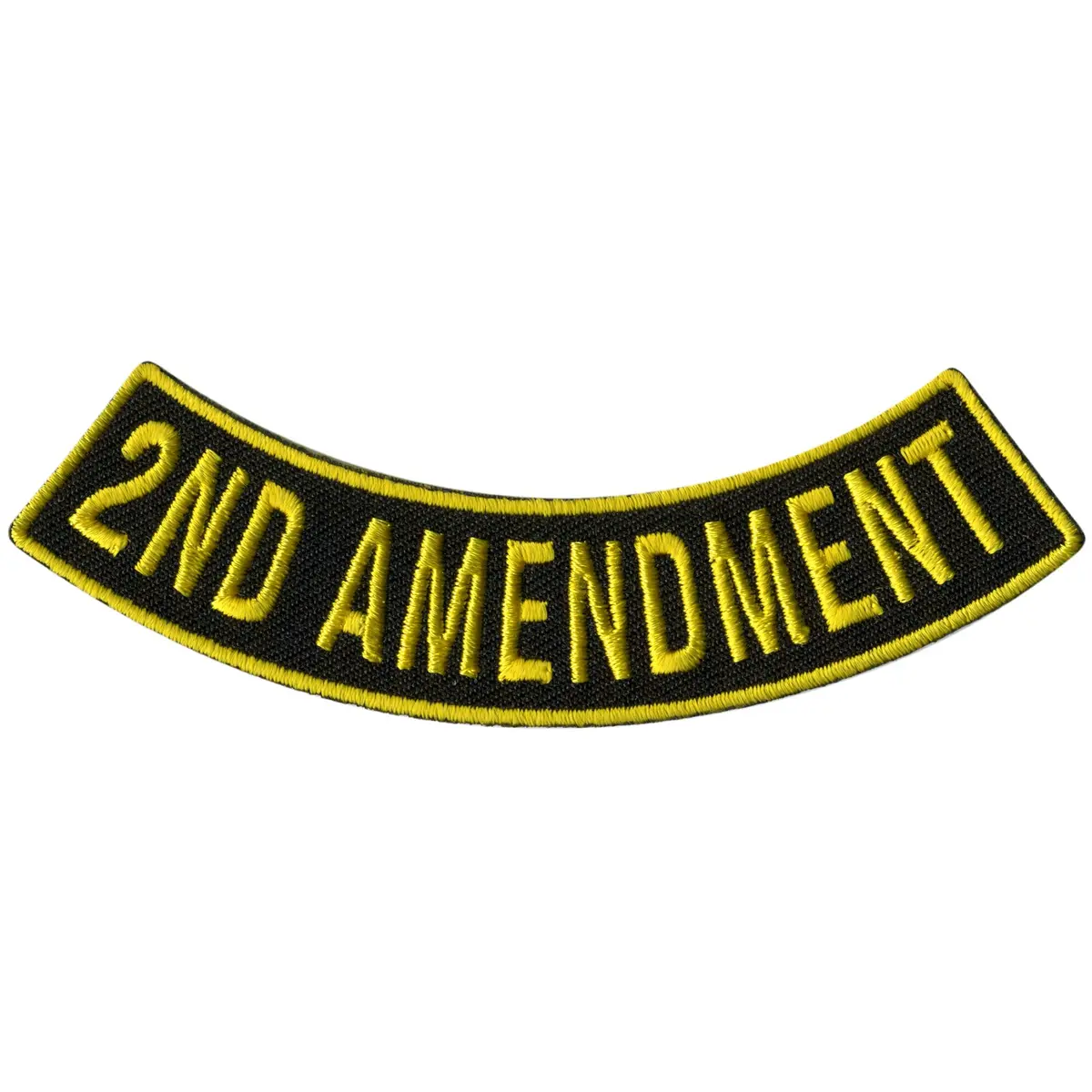 2Nd Amendment 4" X 1 " Bottom Rocker Patch 1