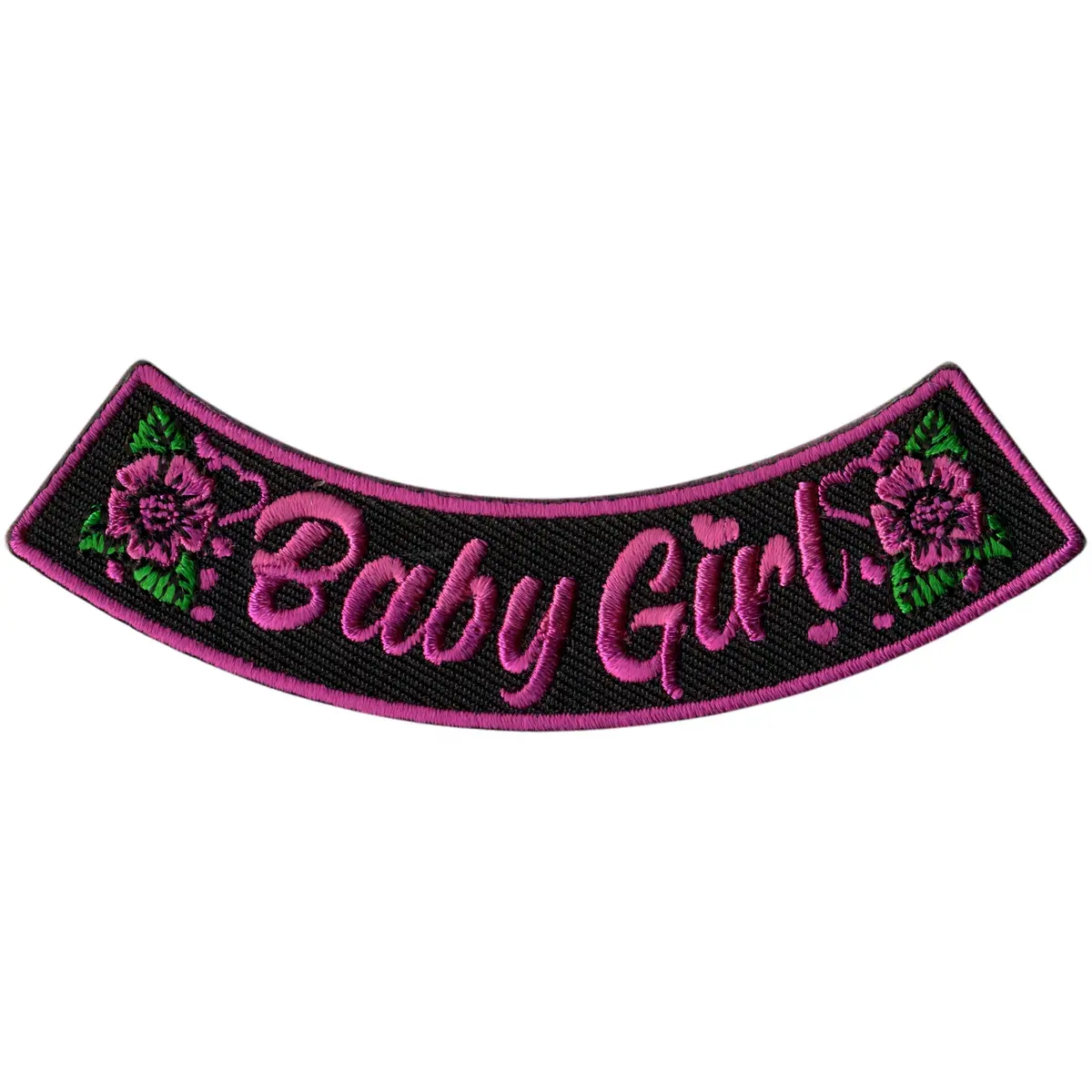 Baby Girl 4” X 1” Bottom Rocker Patch 1