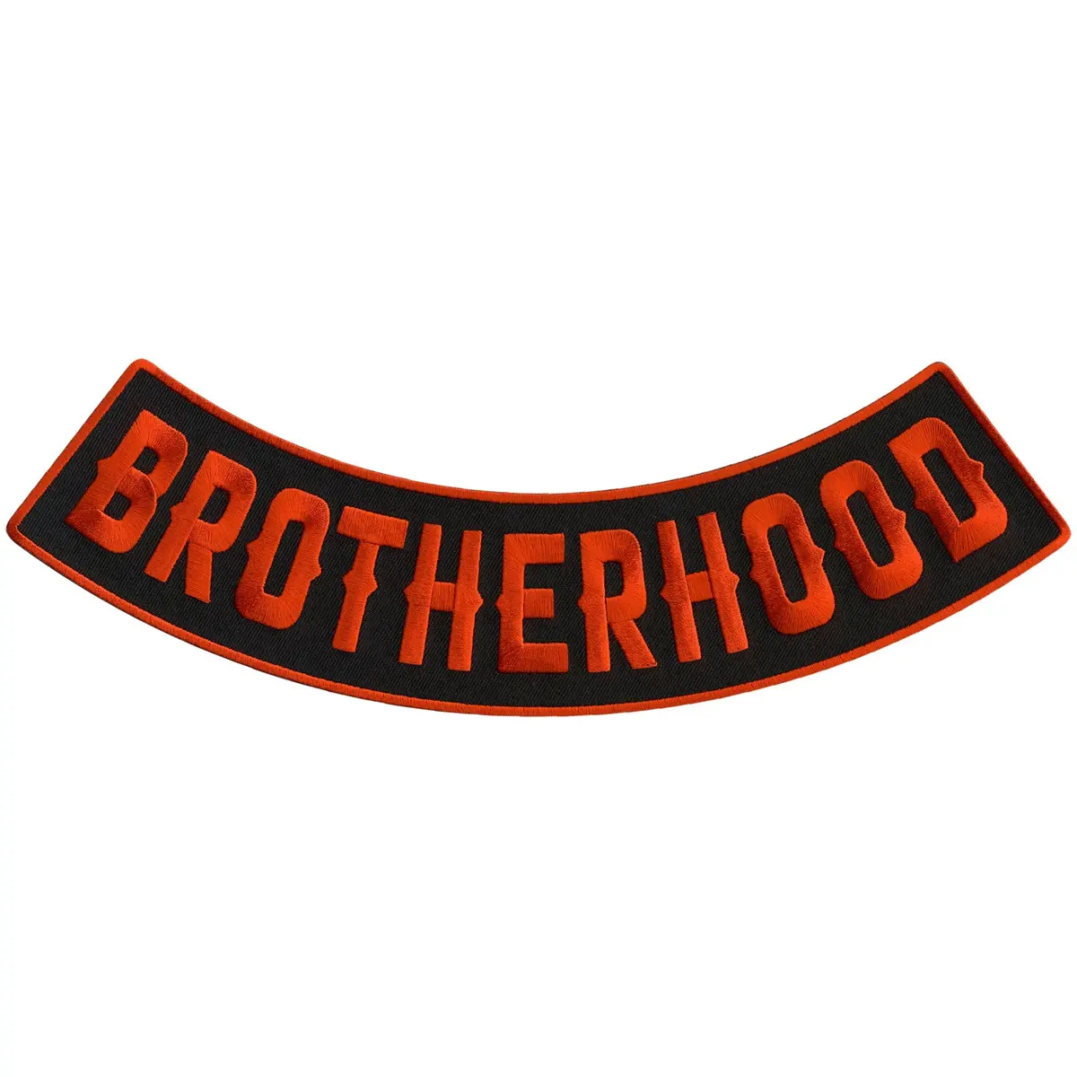 Brotherhood 12” X 3” Bottom Rocker Patch 1