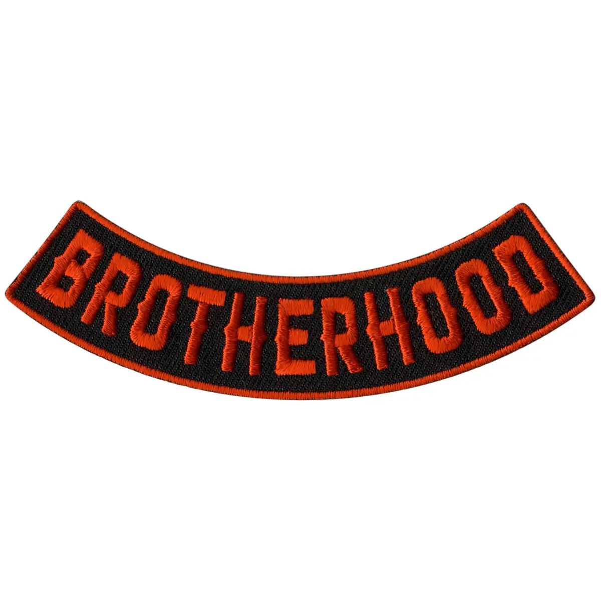 Brotherhood 4” X 1” Bottom Rocker Patch 1