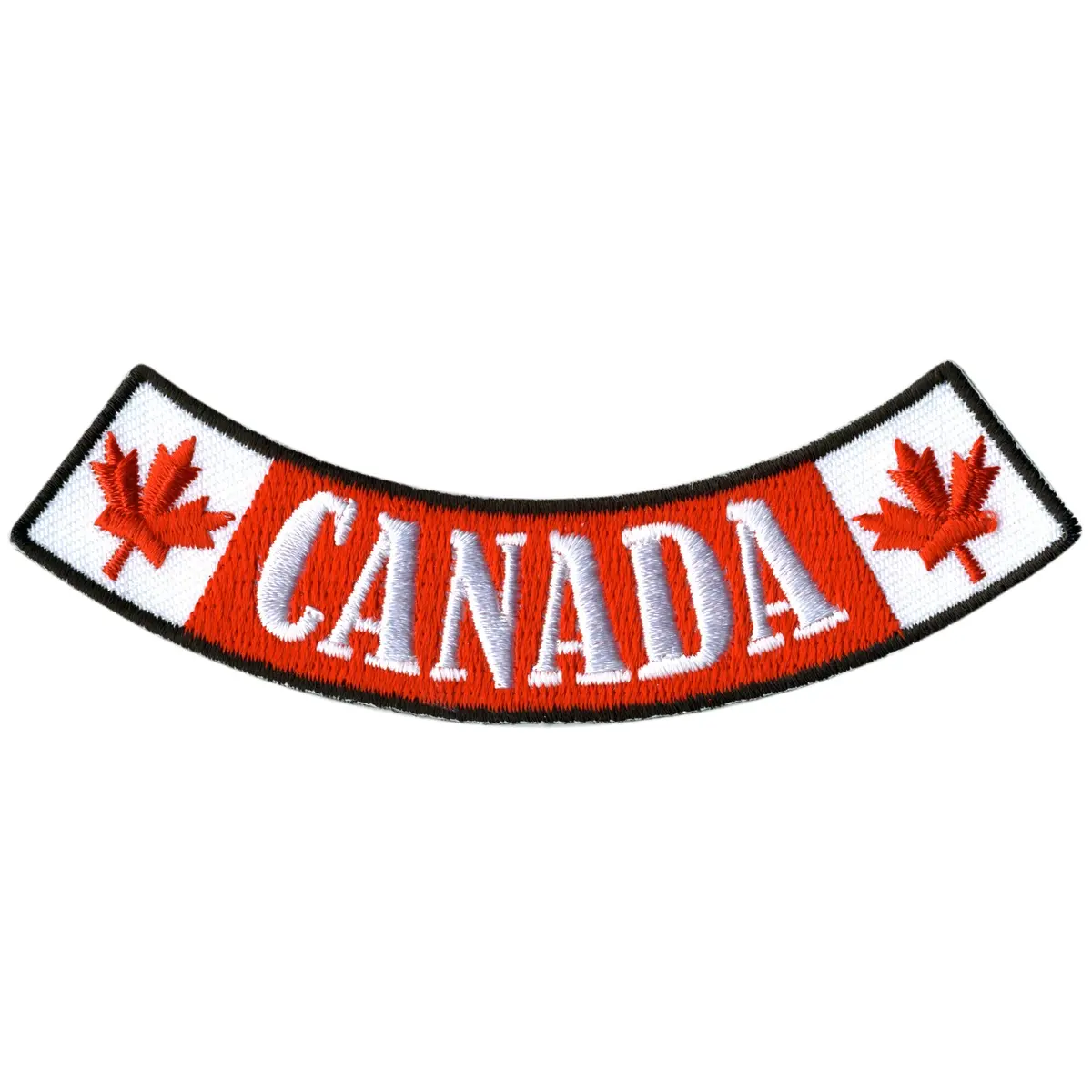 Canada 4” X 1” Bottom Rocker Patch 1
