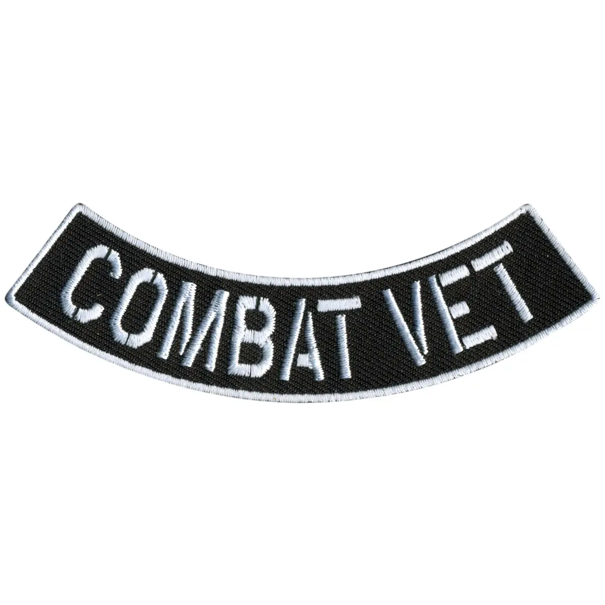 Combat Vet 4” X 1” Bottom Rocker Patch 1