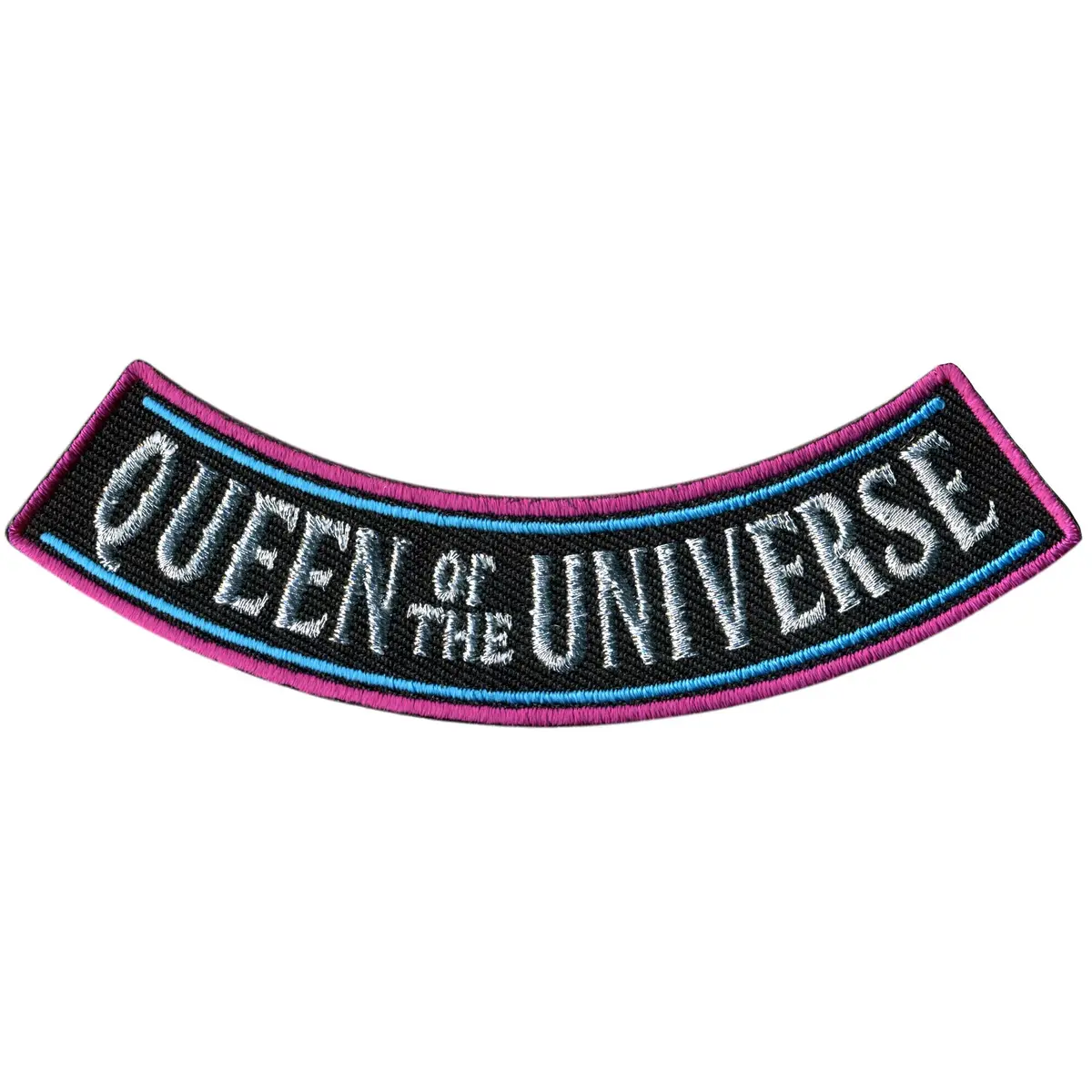 Queen Of The Universe 4” X 1” Bottom Rocker Patch 1