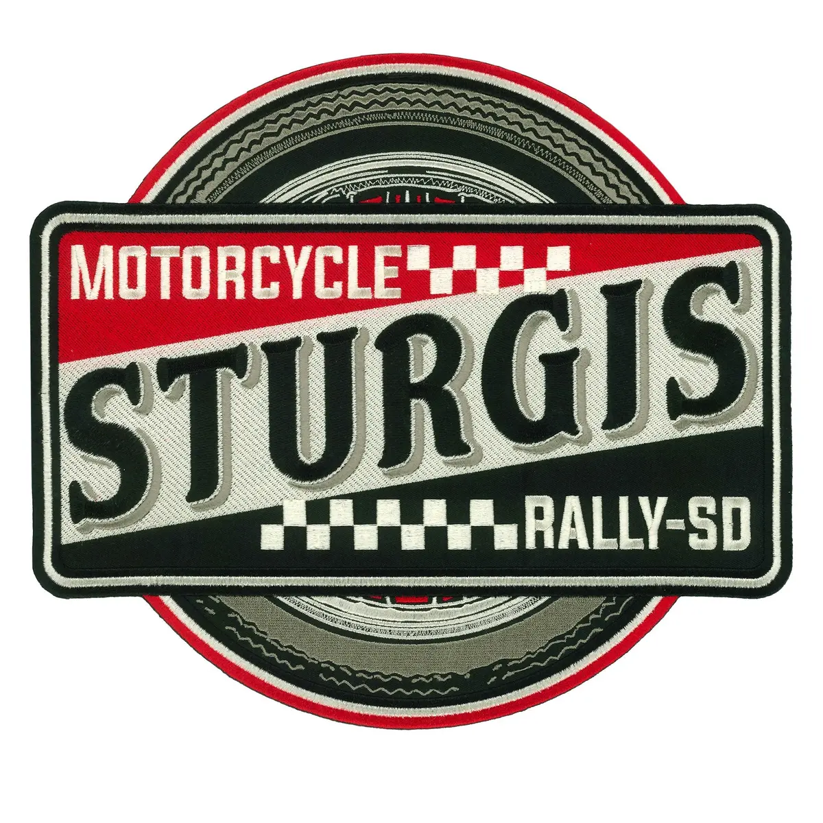 Sturgis Retro Logo 11" Patch Ppq2719 1