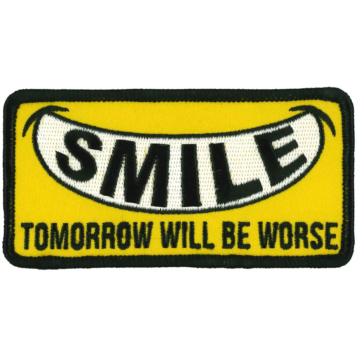 Ppw1024 4 Inch Smile Tomorrow Worse Patch 1