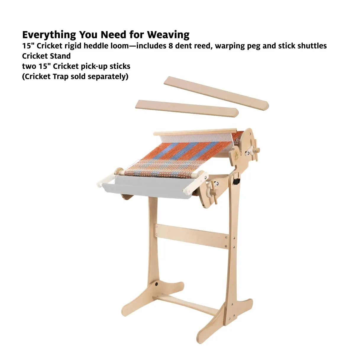 Start Rigid Heddle Weaving On Cricket Bundle 1