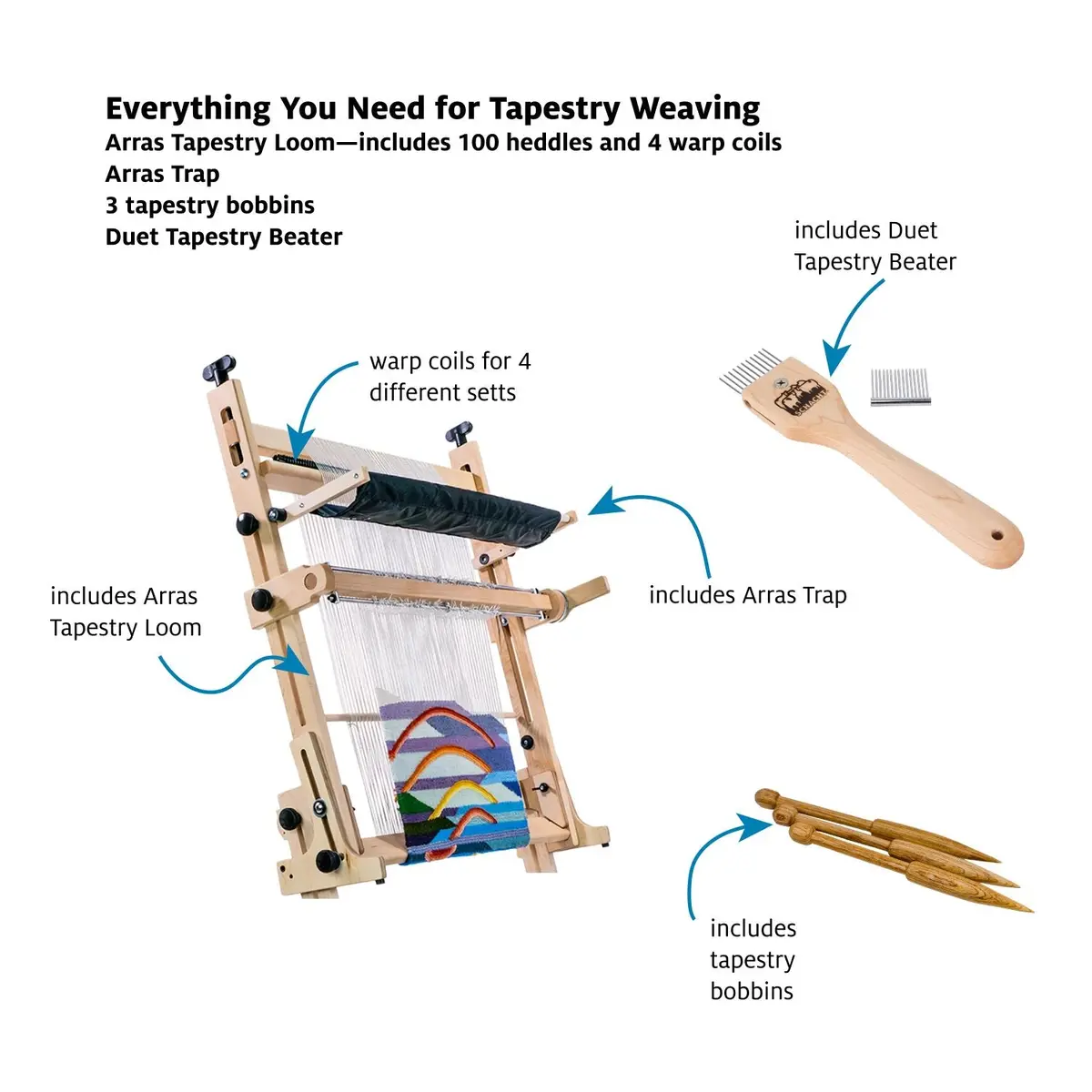 Start Tapestry Weaving On Arras Bundle 1