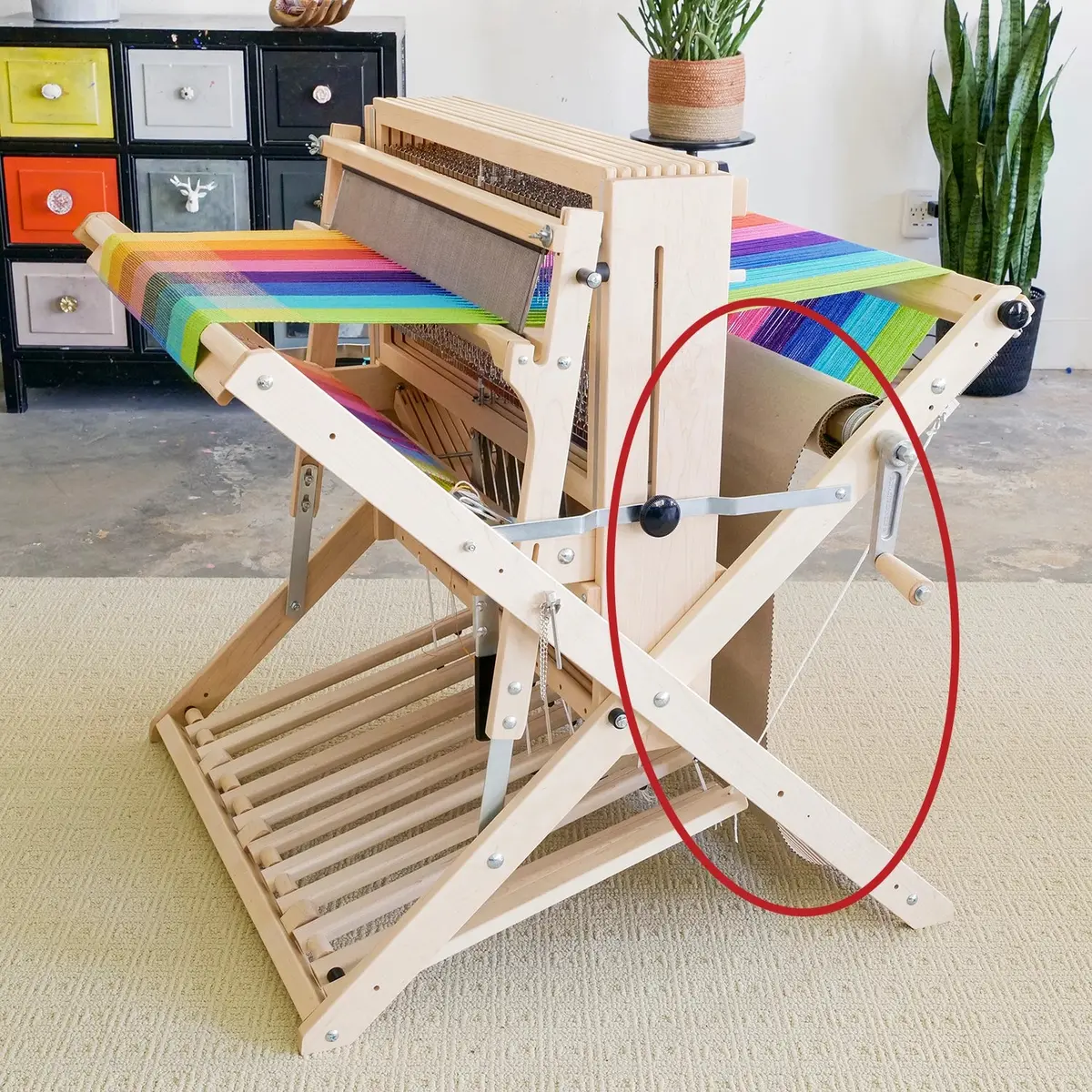 Cardboard Warp Separator For Baby Wolf Looms 1