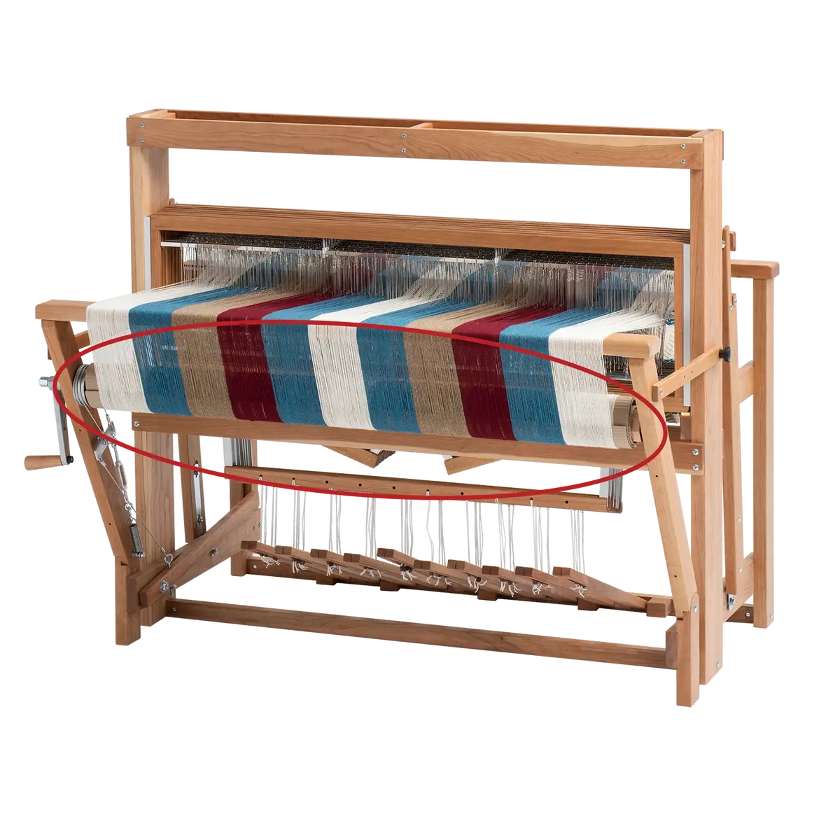Cardboard Warp Separator For 45" Standard Floor Loom 1