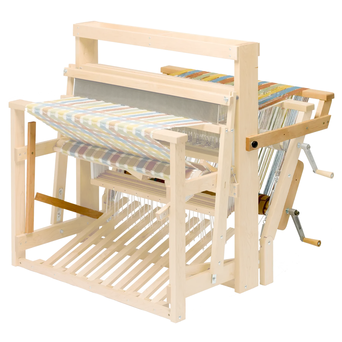 Standard Floor Loom Double Back Beams 1