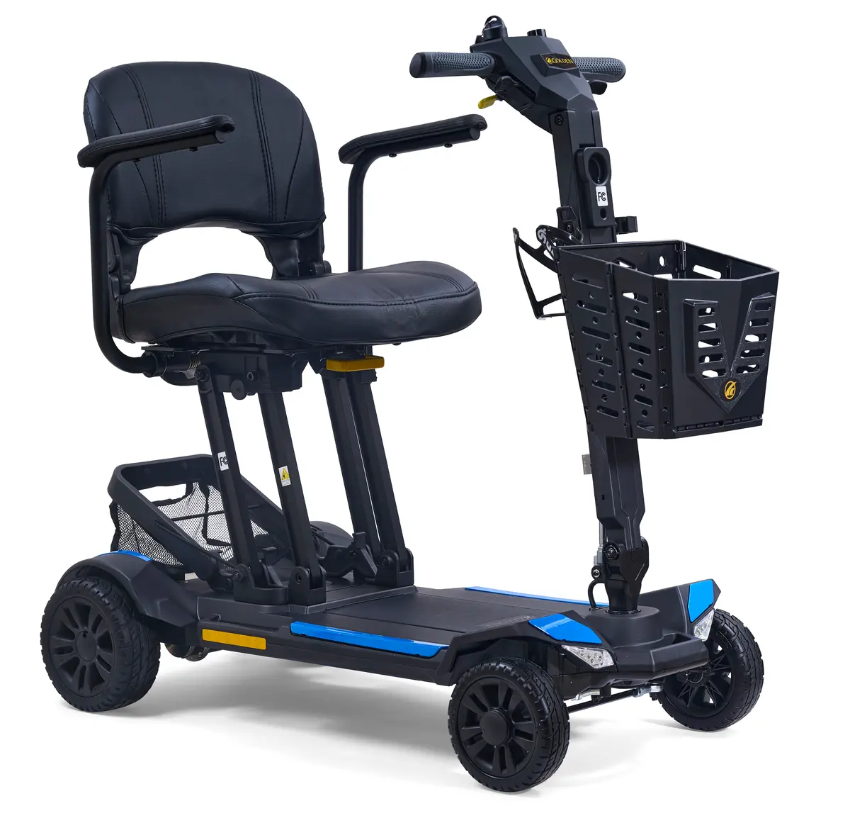 New Golden Technologies Buzzaround Carry On 4-Wheel Folding Mobility Scooter | Max Speed 3.6 Mph | 300 Lbs Weight Capacity 1