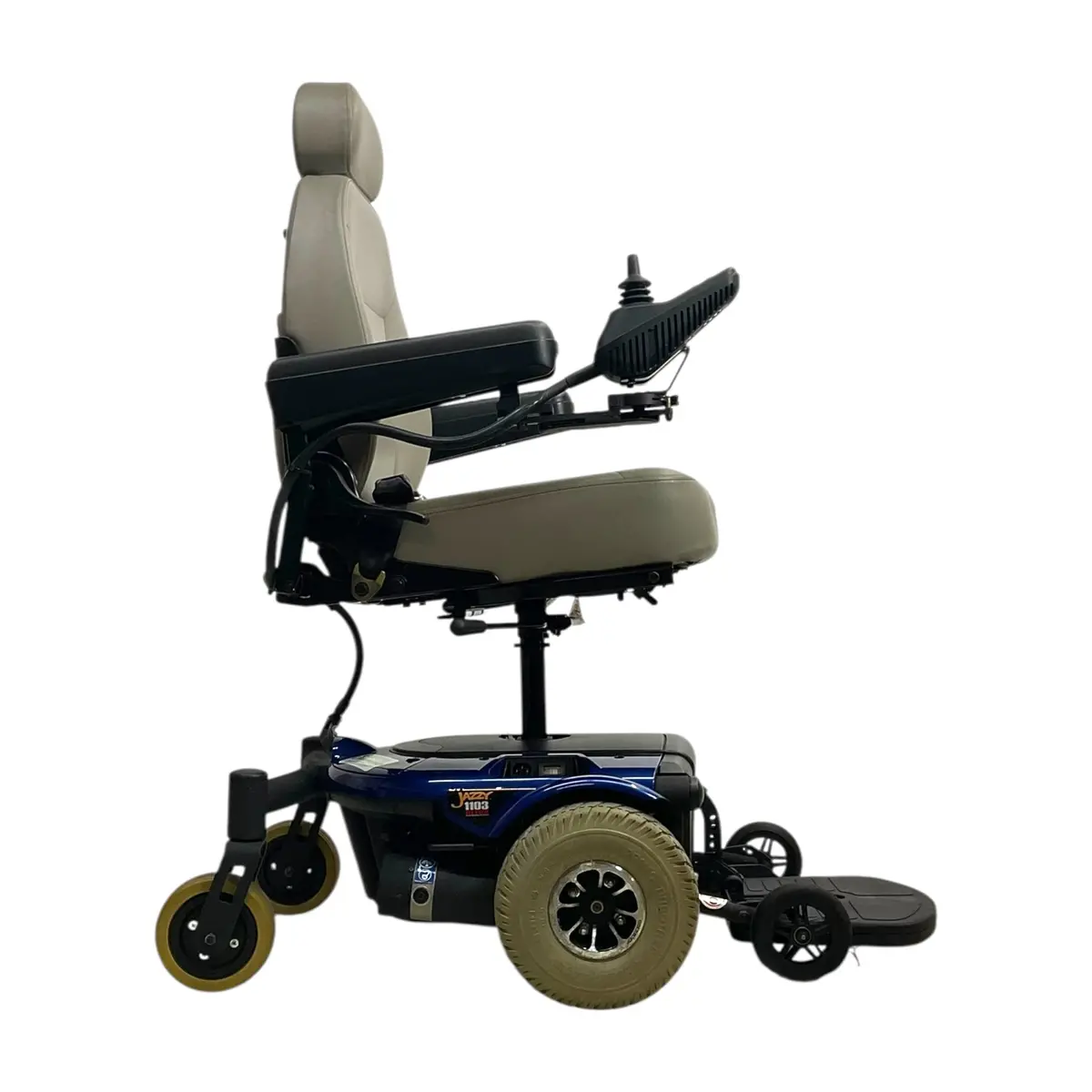 Pride Mobility Jazzy 1103 Power Chair With Seat Elevate | 17" X 18" Seat | Manual Seat Recline 1