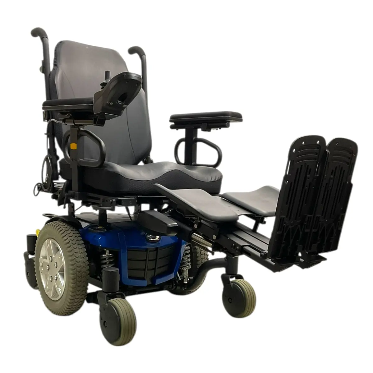 Pride Mobility Quantum Q6 Edge Power Wheelchair | Power Elevating Leg Rests | Transit Kit 1