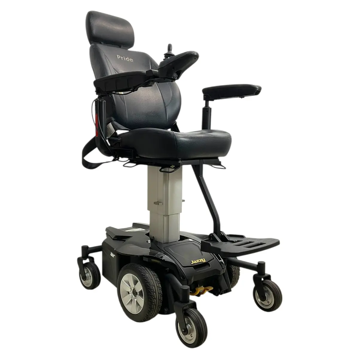 Pride Mobility Jazzy Air Power Wheelchair With Seat Elevate | 17 X 17 Inch Seat | Manual Seat Recline 1