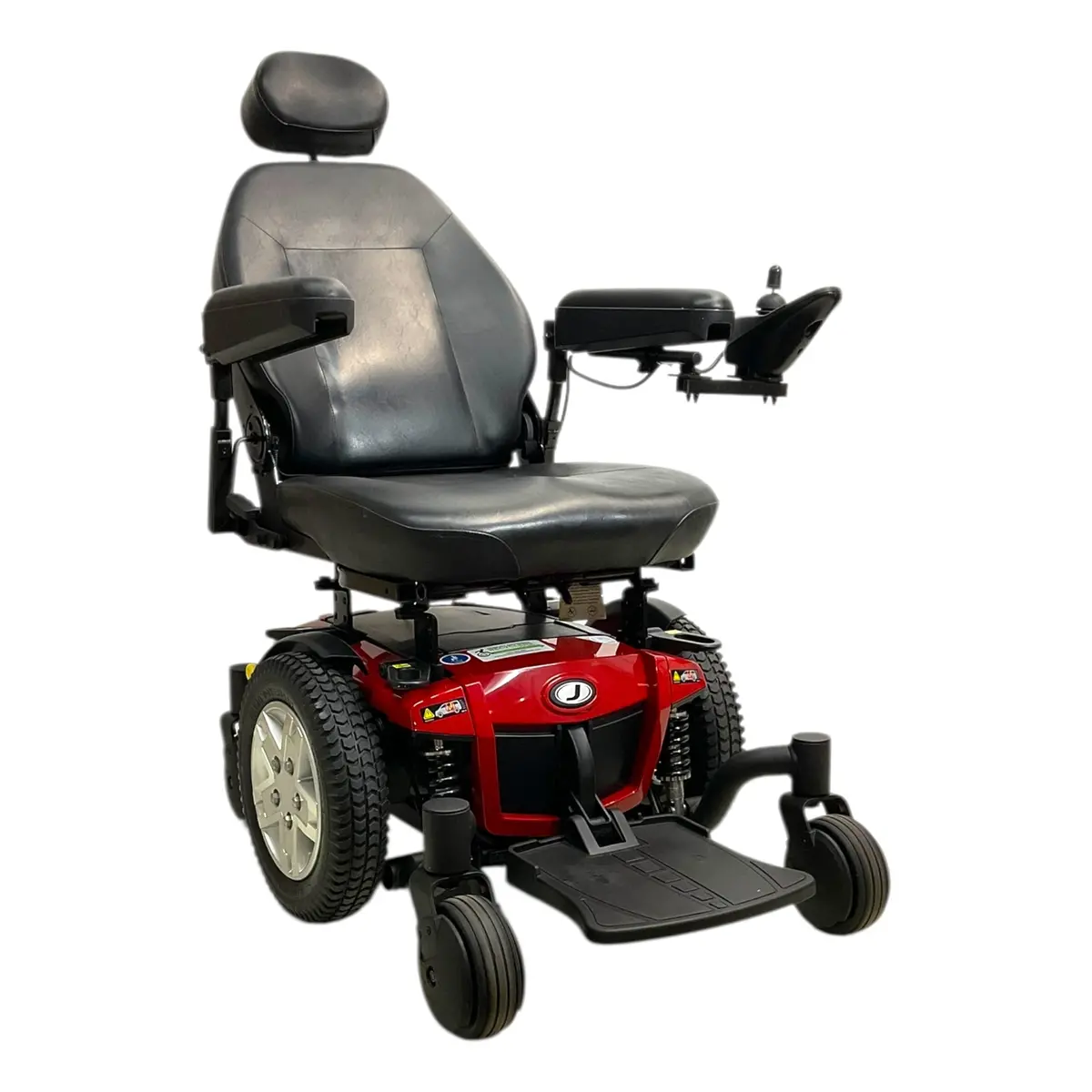 Pride Mobility Jazzy 600 Es Power Wheelchair | 18 X 18 In Seat | Manual Seat Recline 1