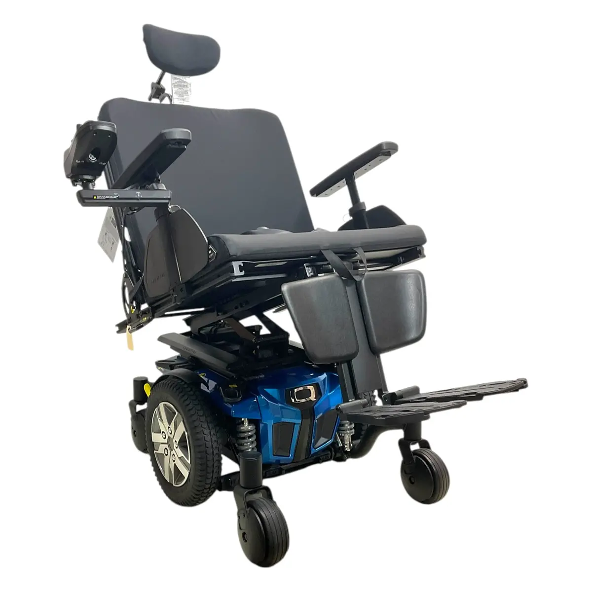 2022 Pride Mobility Quantum J4 Heavy-Duty Power Wheelchair | 400 Lbs Capacity | Powered Tilt | Like New! 1