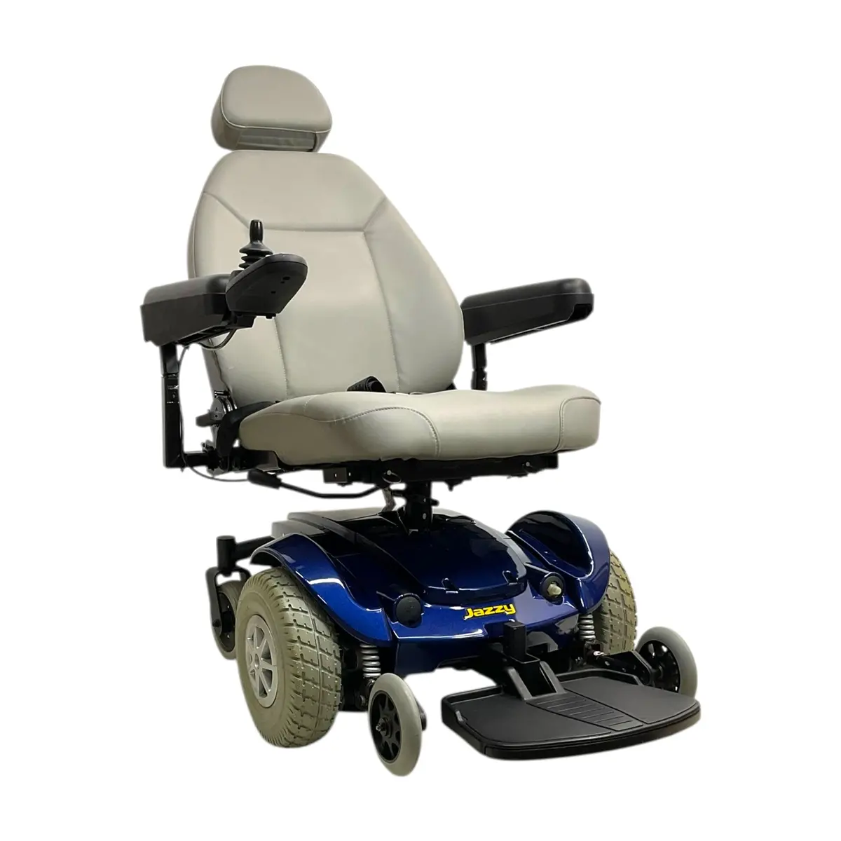Pride Mobility Jazzy Select Power Chair | 18" X 18" Seat | Manual Seat Recline | 3 Prong Pg Drives Joystick 1