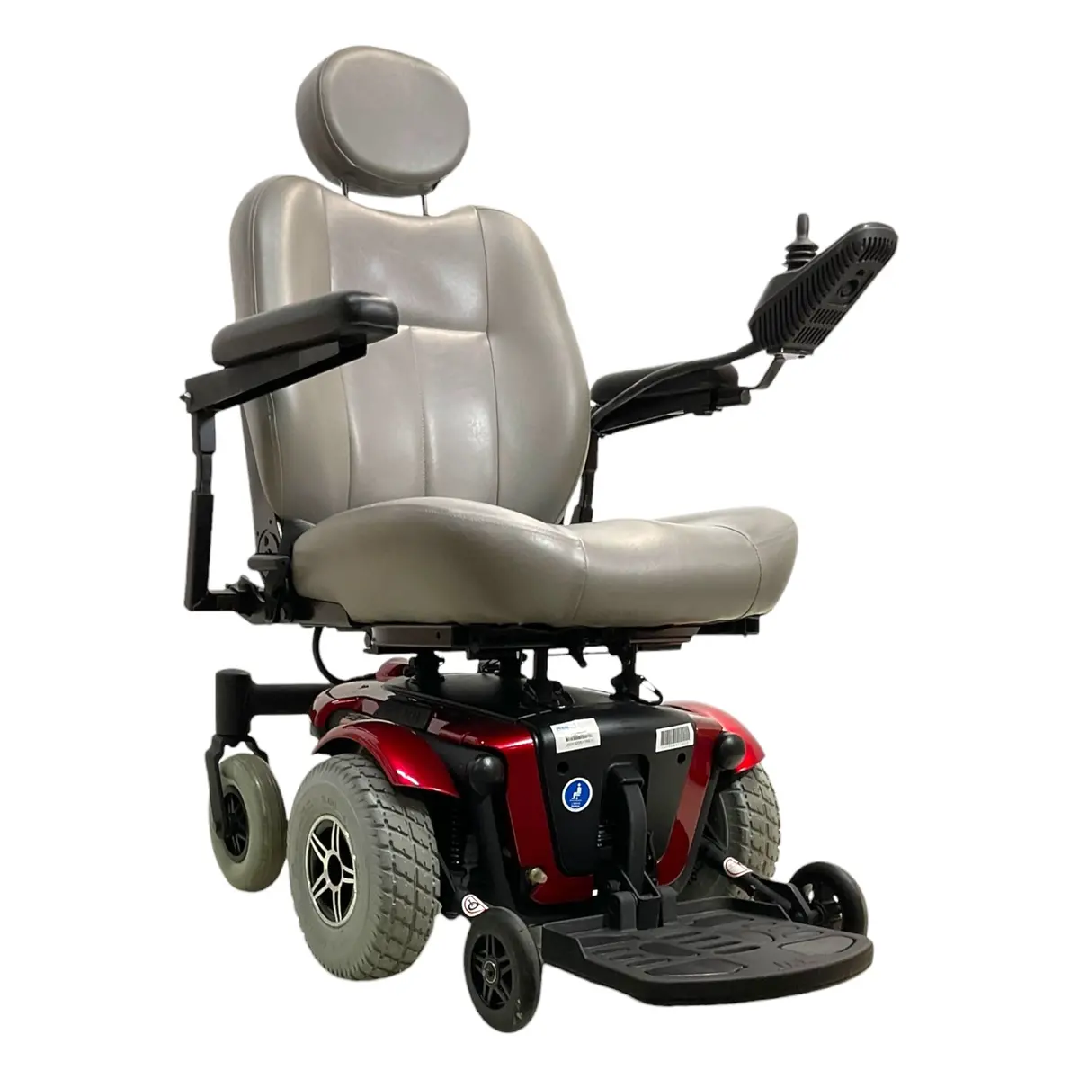 Pride Mobility Jet 3 Ultra Power Wheelchair | Manual Seat Recline | 20" X 20" Seat 1