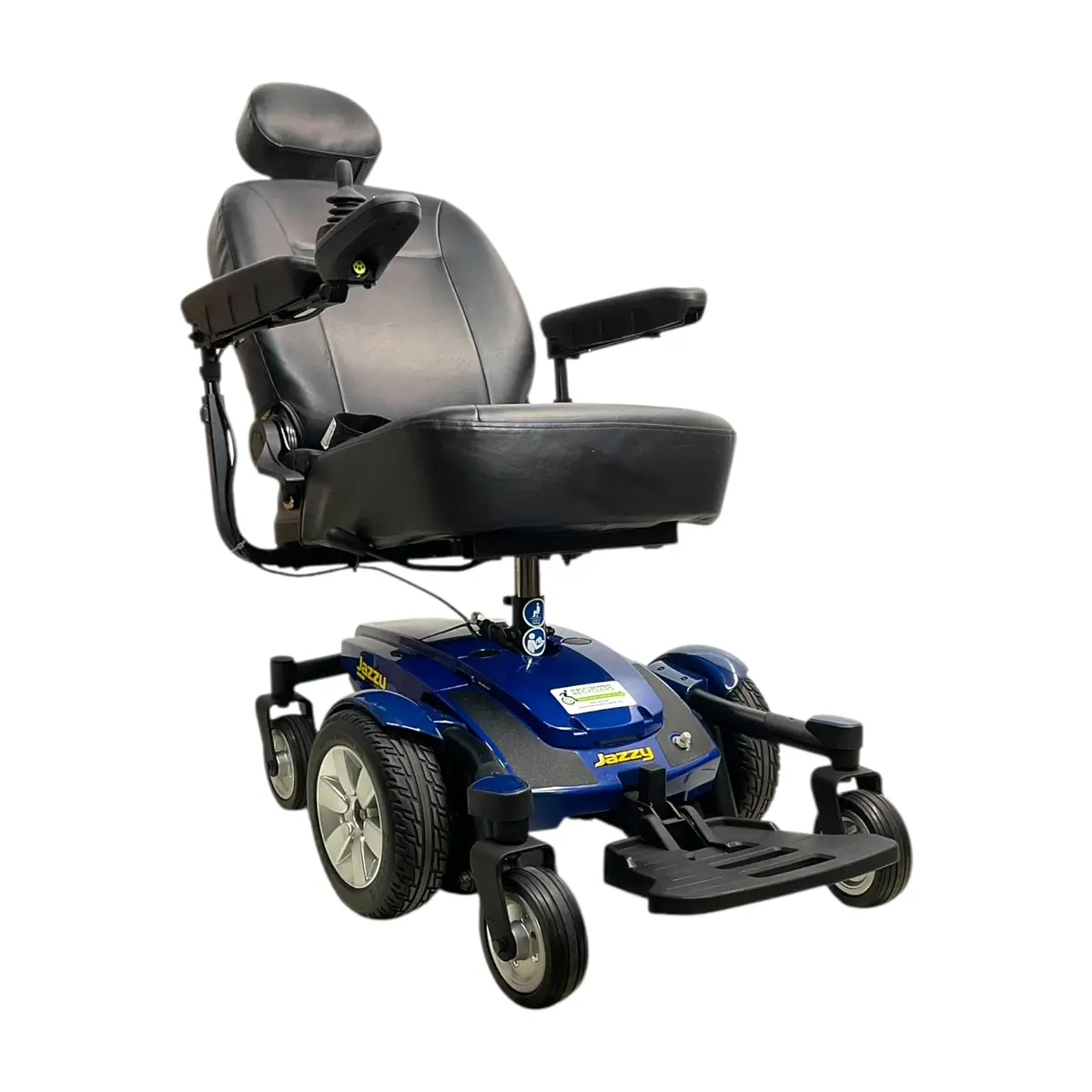 Pride Mobility Jazzy Select 6 Power Wheelchair | Manual Seat Recline | 18" X 18" Seat 1